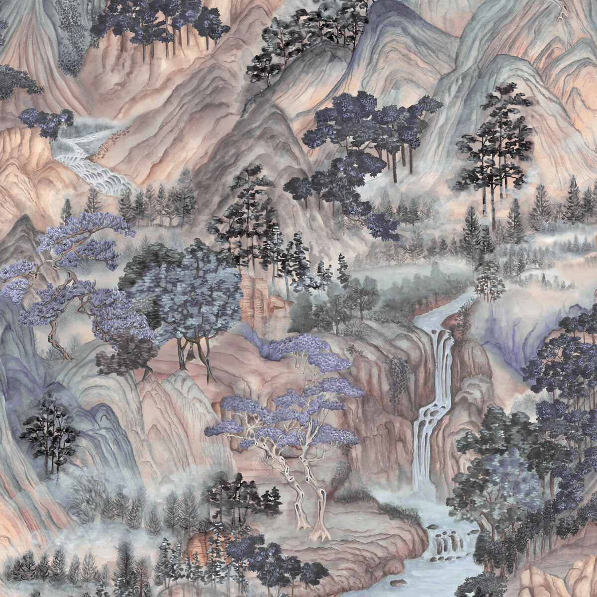 Mountainscape-Misty
