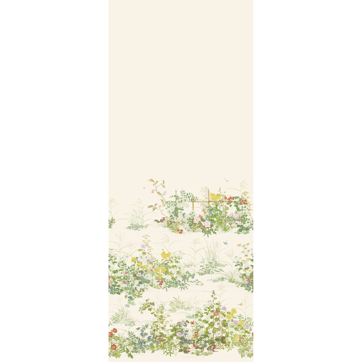 Scenic Flora-Natural White