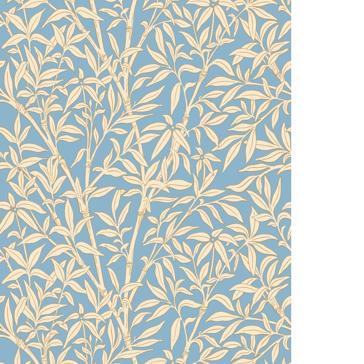 Bamboo Forest-Yellow/Blue