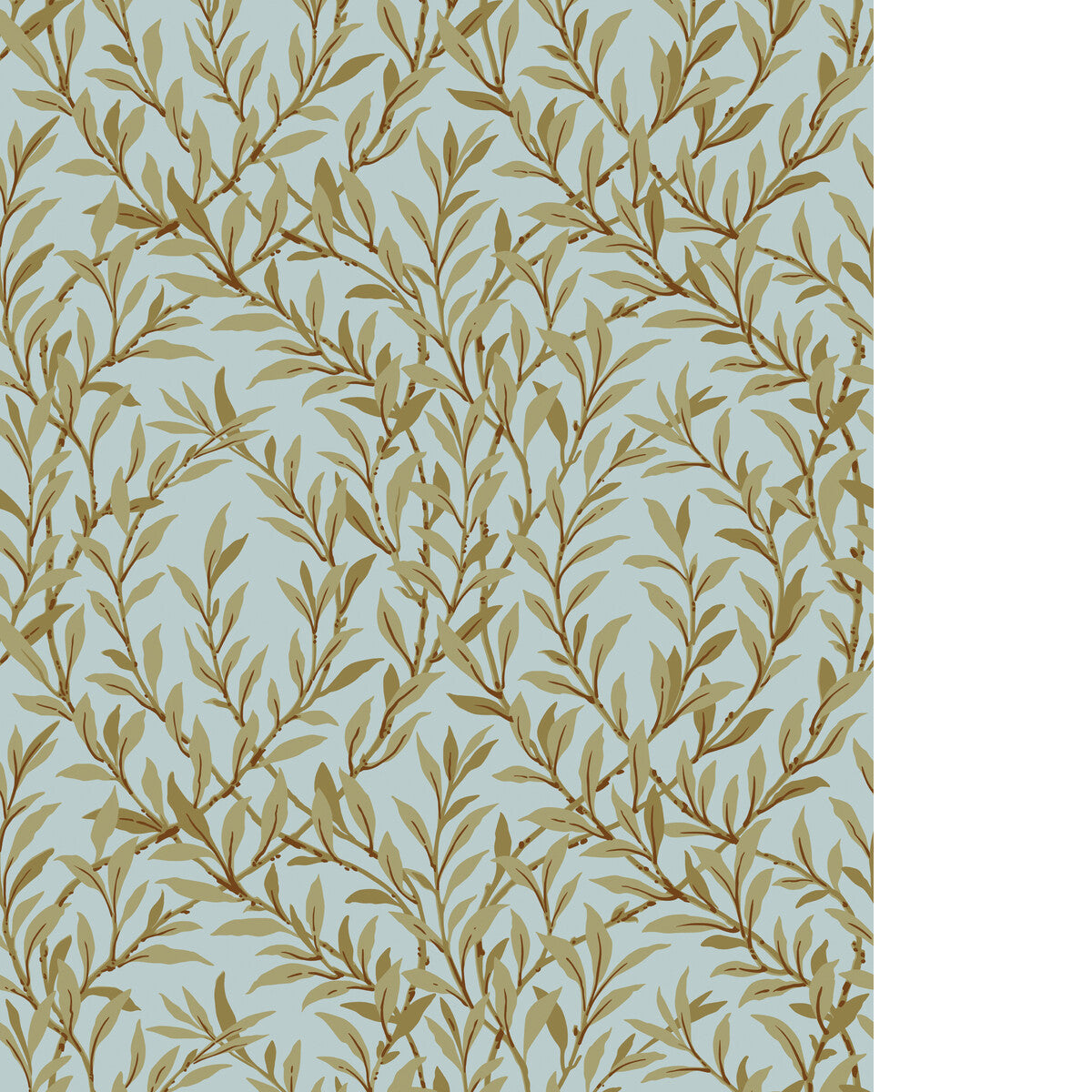 Willow Branch-Olive/Teal
