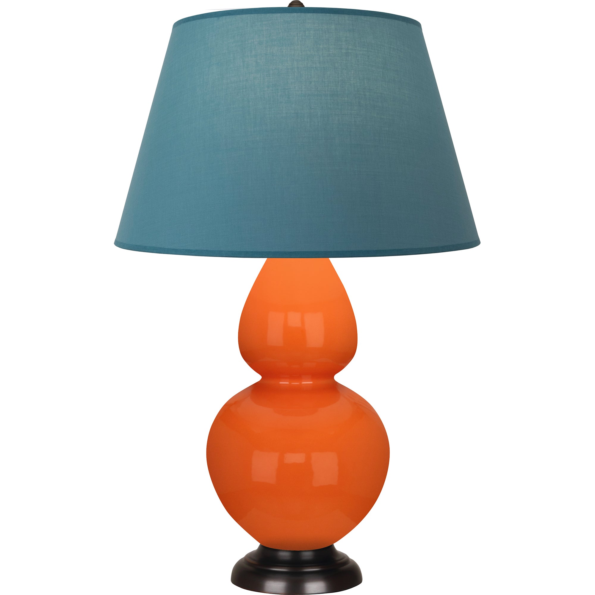 1645B | Pumpkin Double Gourd Table Lamp
