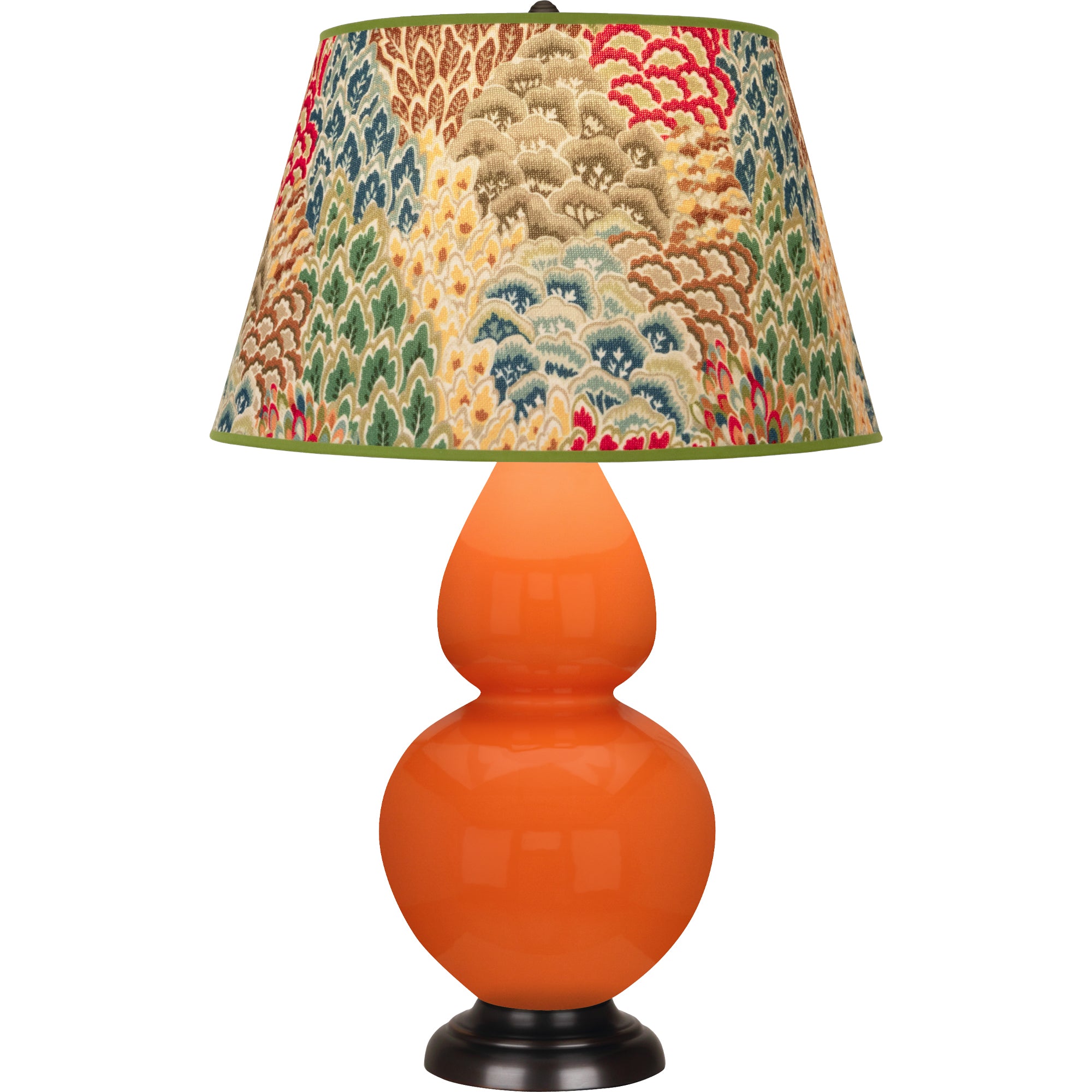 1645F | Pumpkin Double Gourd Table Lamp