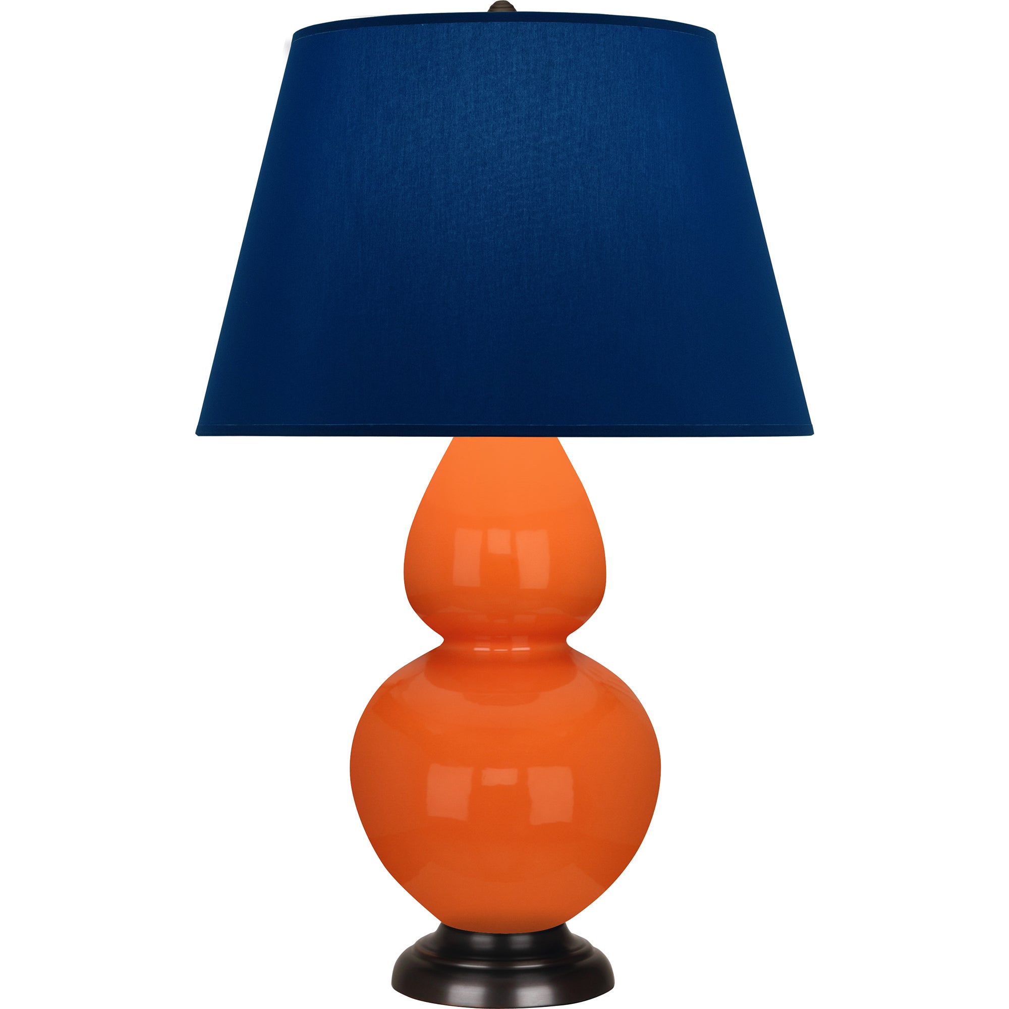 1645N | Pumpkin Double Gourd Table Lamp