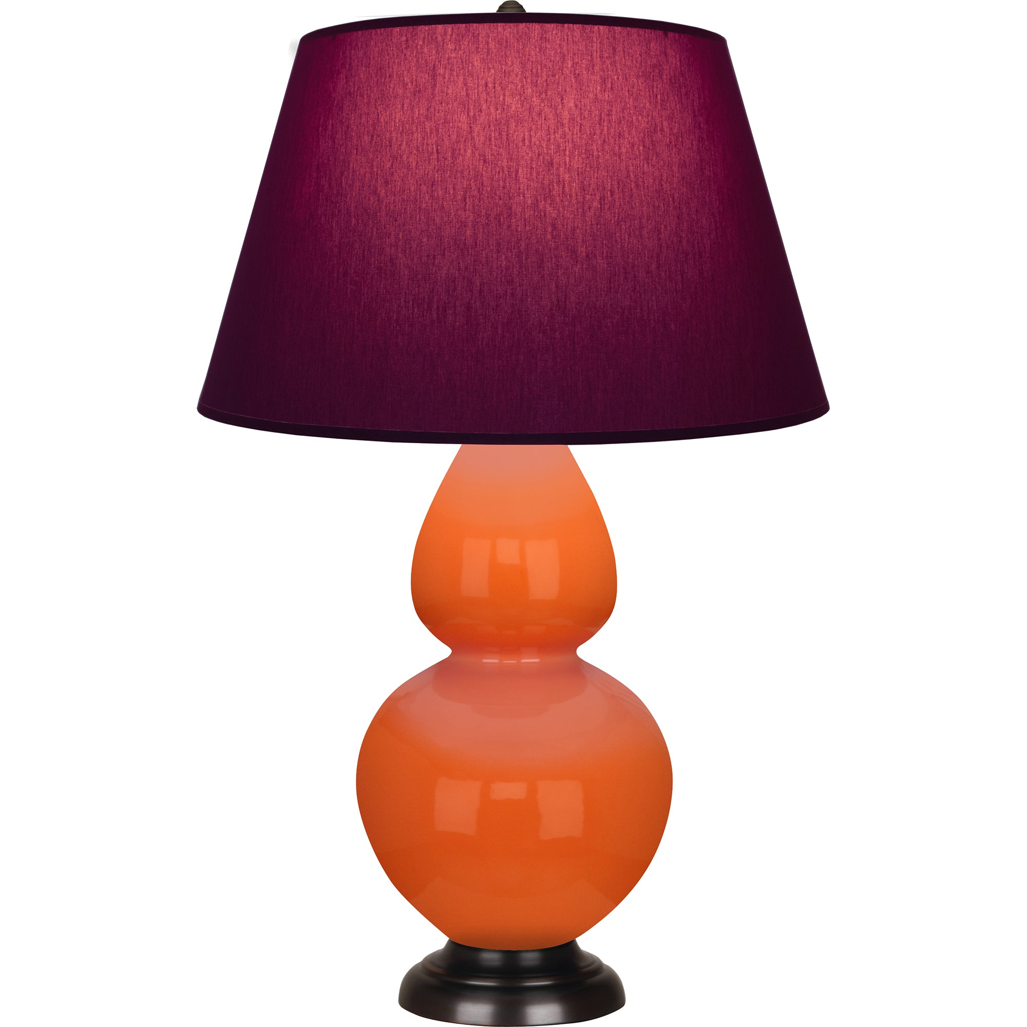 1645P | Pumpkin Double Gourd Table Lamp