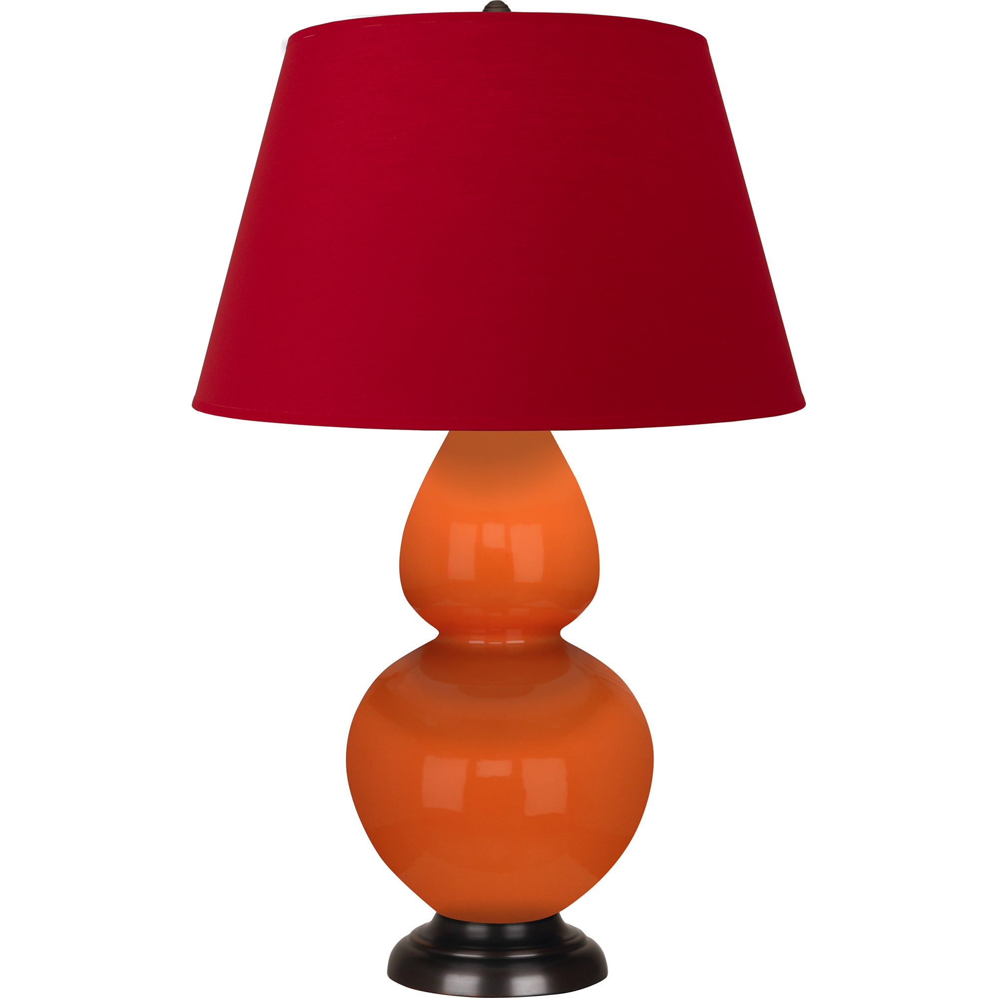 1645R | Pumpkin Double Gourd Table Lamp