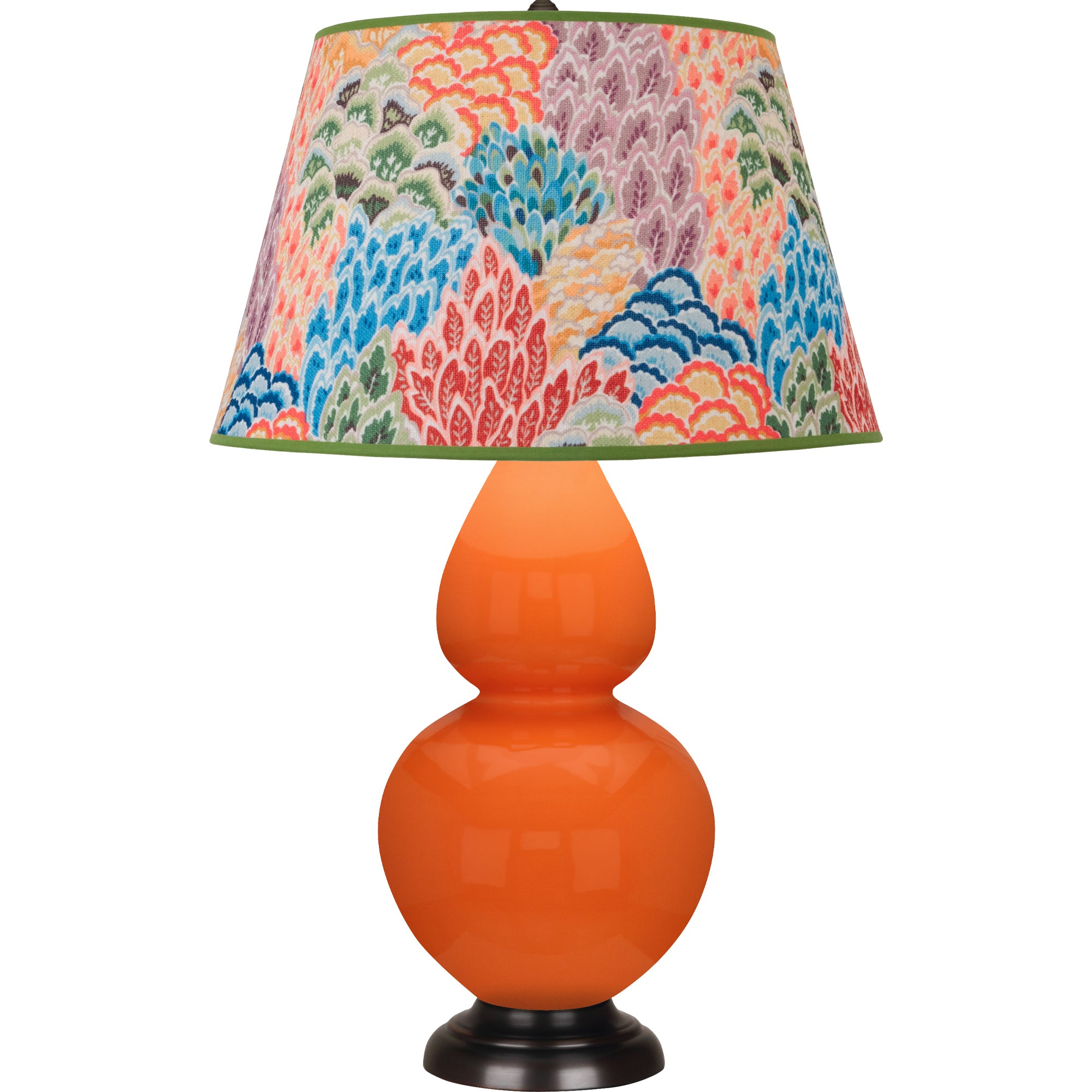 1645S | Pumpkin Double Gourd Table Lamp