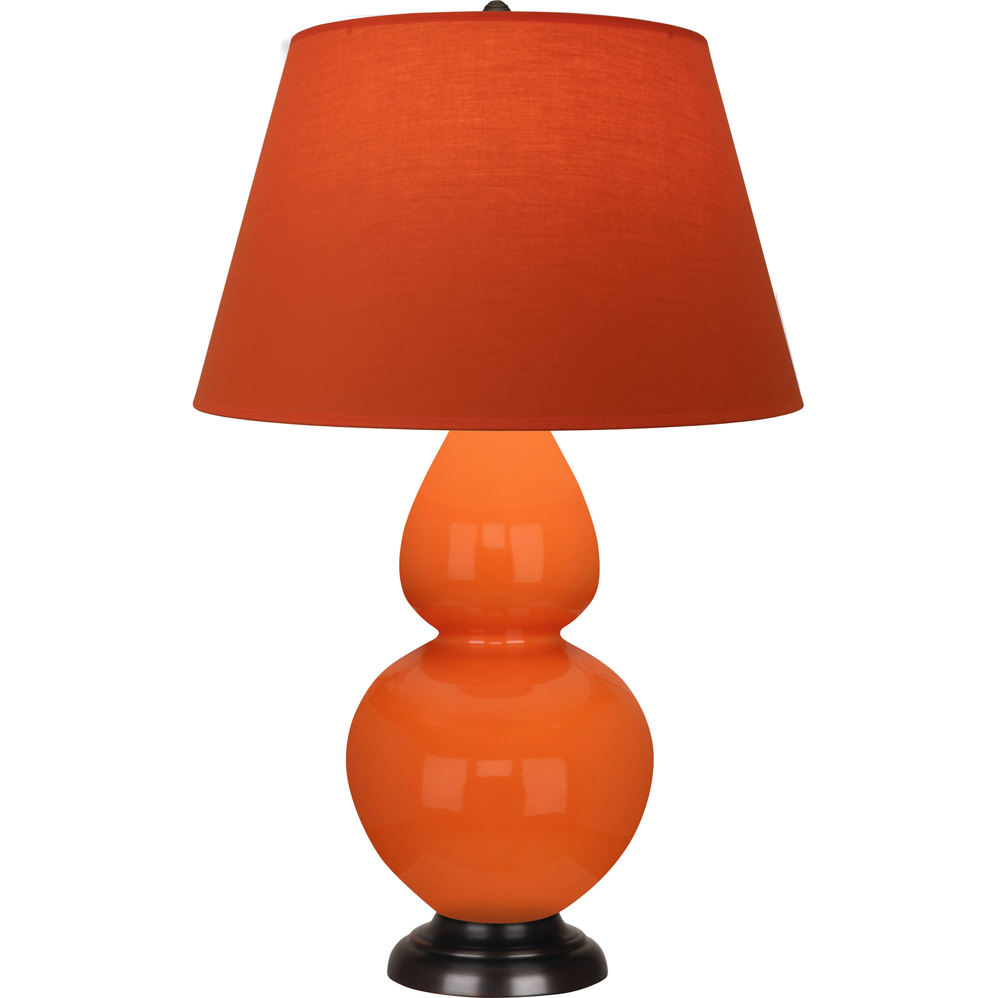 1645T | Pumpkin Double Gourd Table Lamp