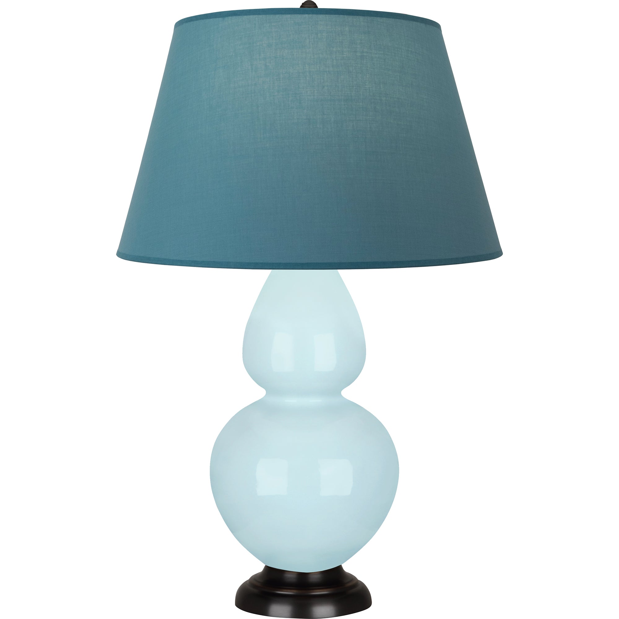 1646B | Baby Blue Double Gourd Table Lamp