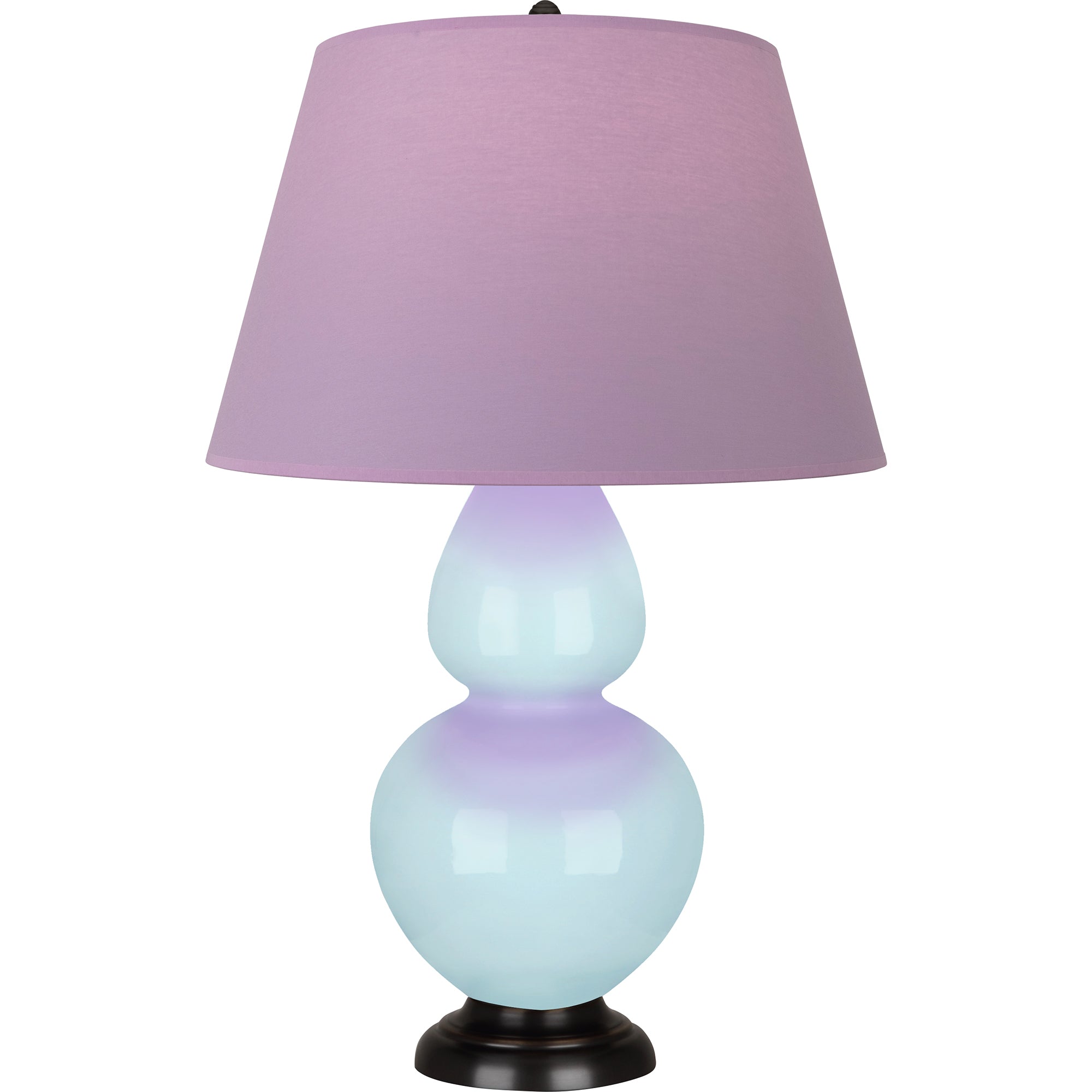 1646L | Baby Blue Double Gourd Table Lamp