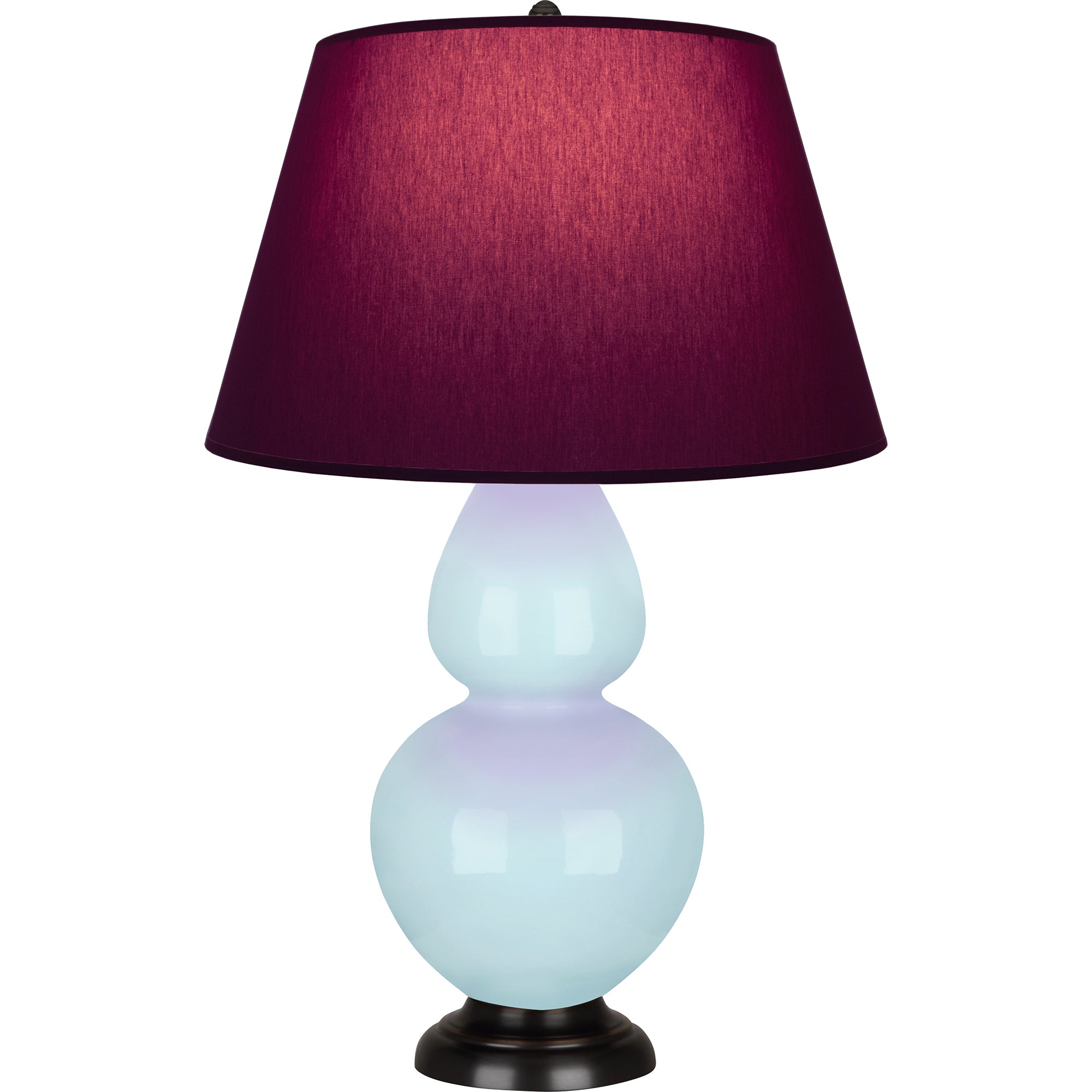 1646P | Baby Blue Double Gourd Table Lamp