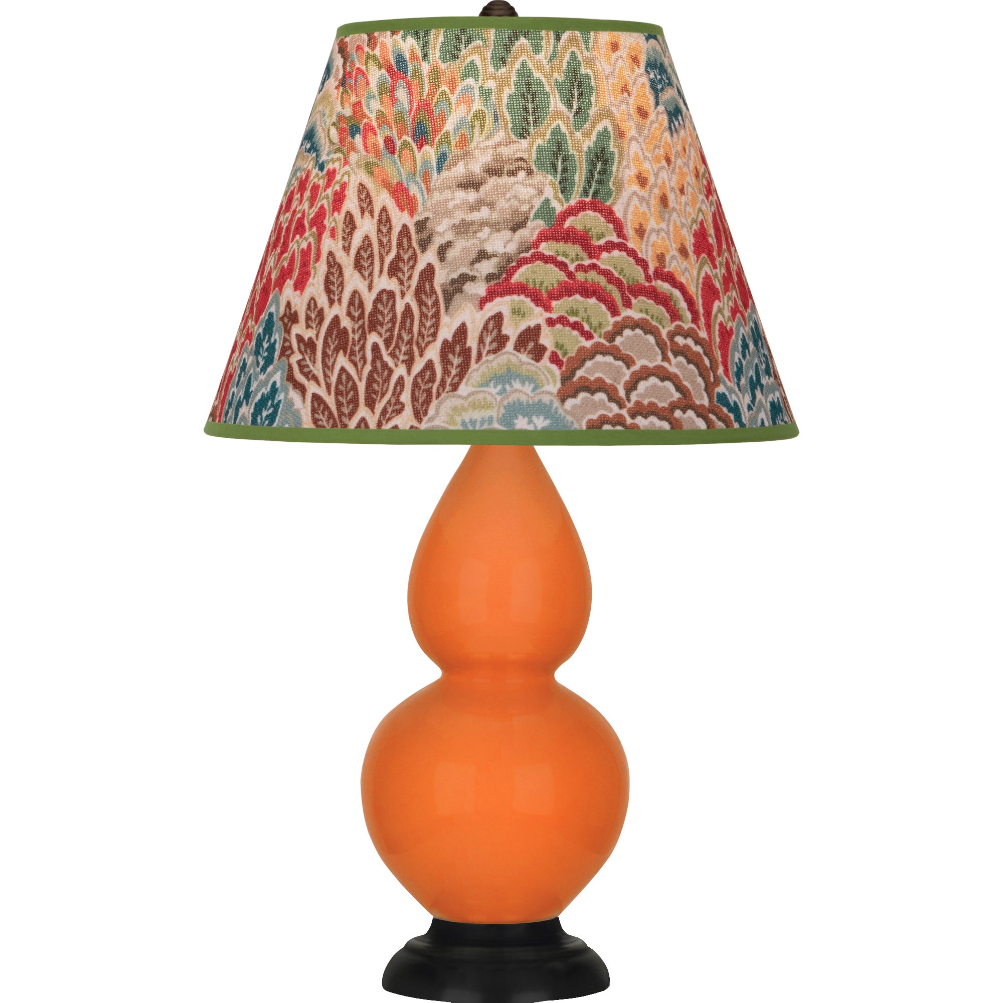 1655F | Pumpkin Small Double Gourd Accent Lamp