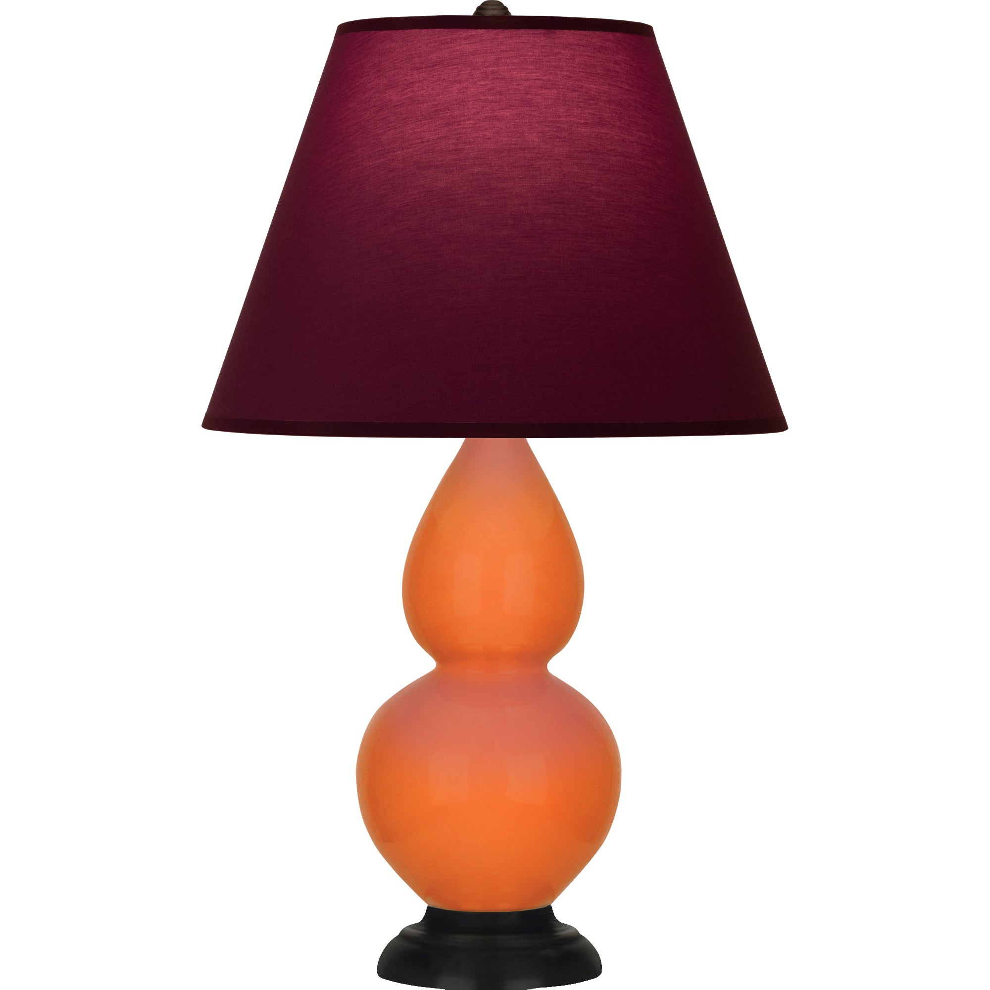 1655P | Pumpkin Small Double Gourd Accent Lamp