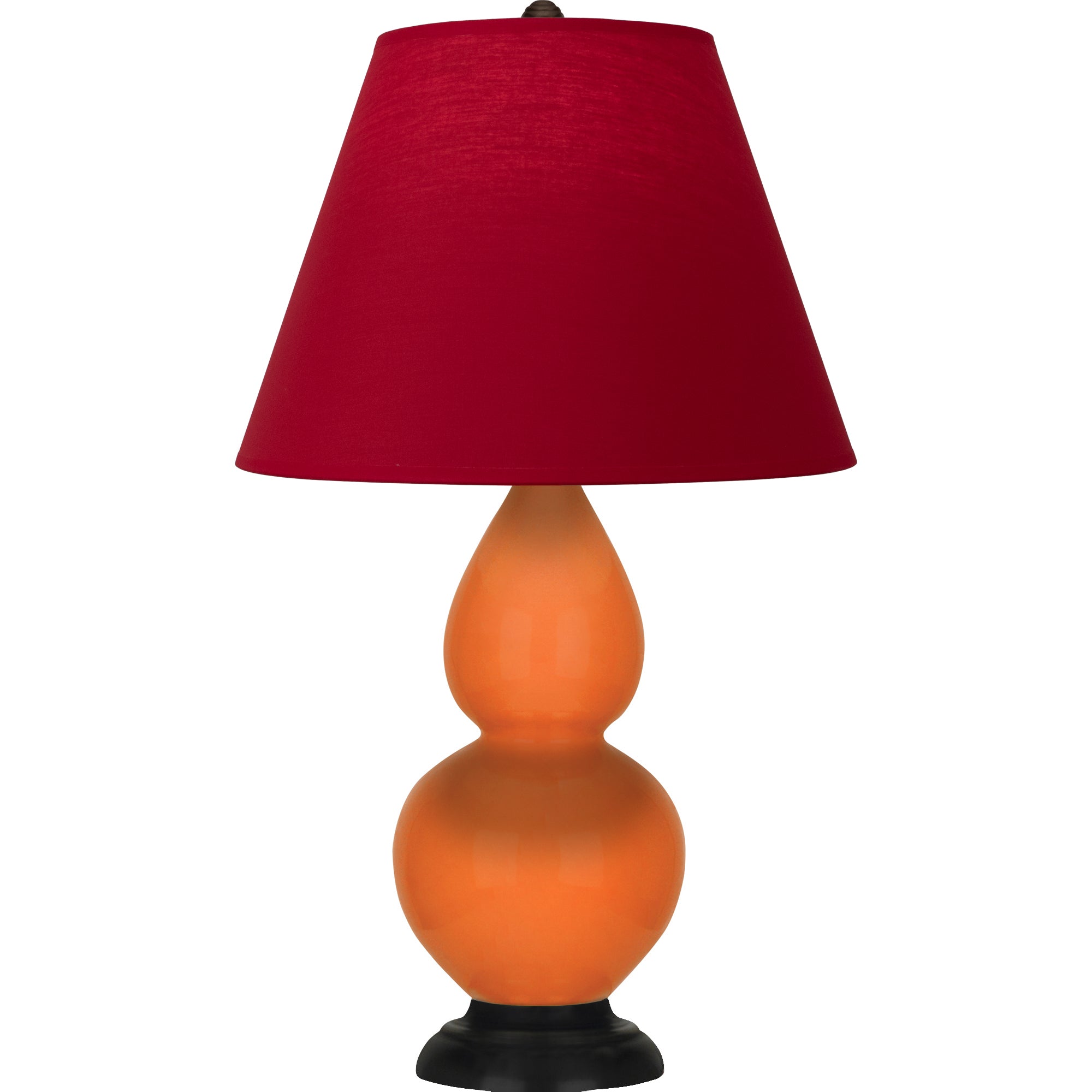 1655R | Pumpkin Small Double Gourd Accent Lamp