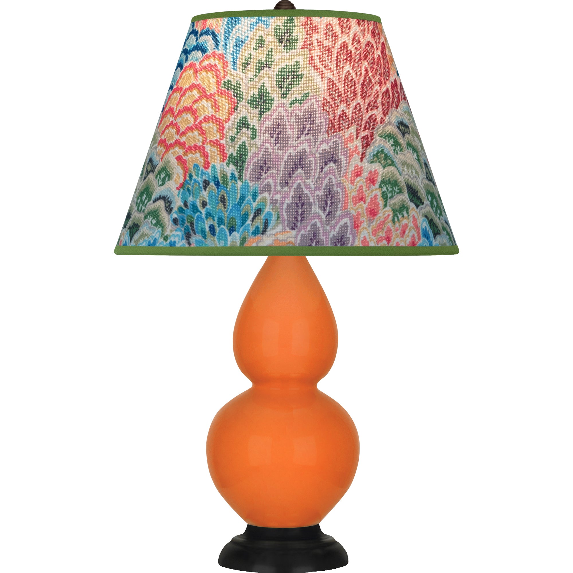 1655S | Pumpkin Small Double Gourd Accent Lamp