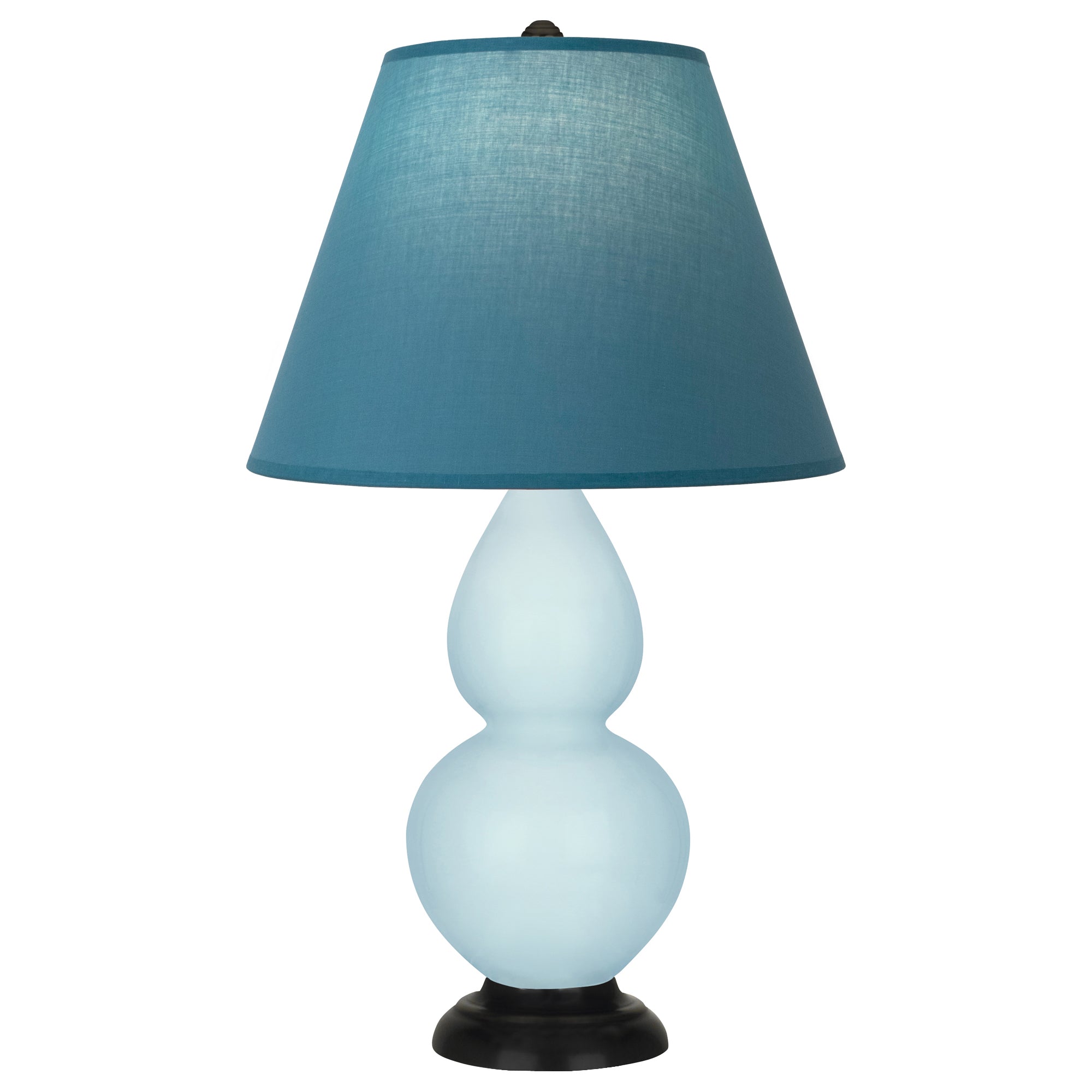 1656B | Baby Blue Small Double Gourd Accent Lamp