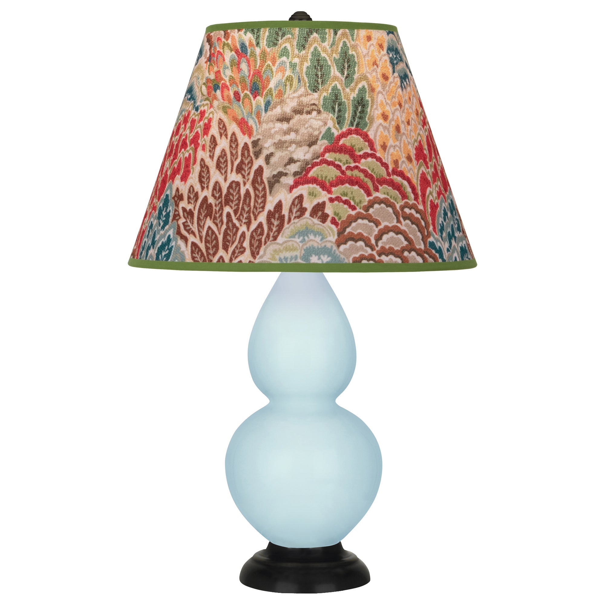 1656F | Baby Blue Small Double Gourd Accent Lamp