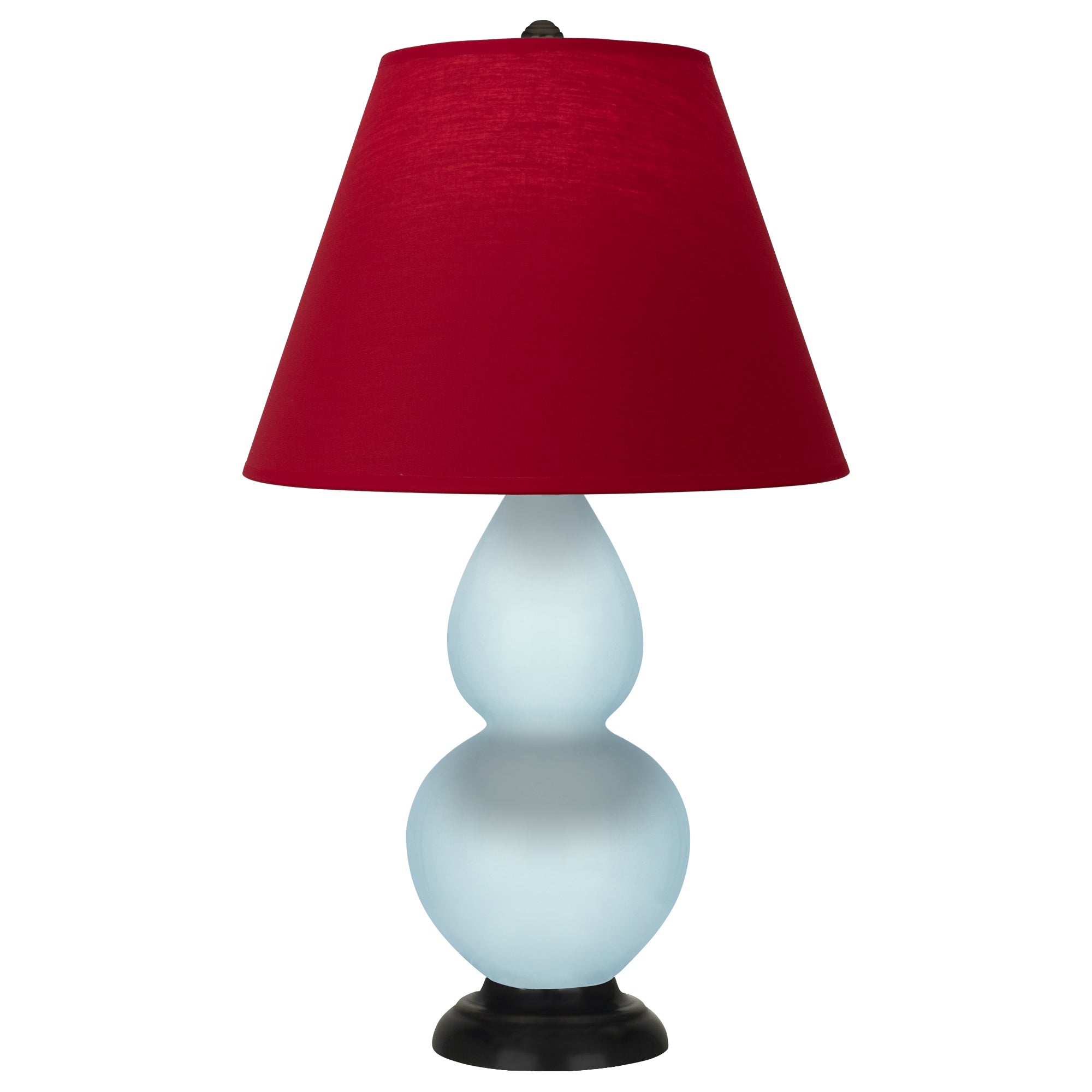 1656R | Baby Blue Small Double Gourd Accent Lamp