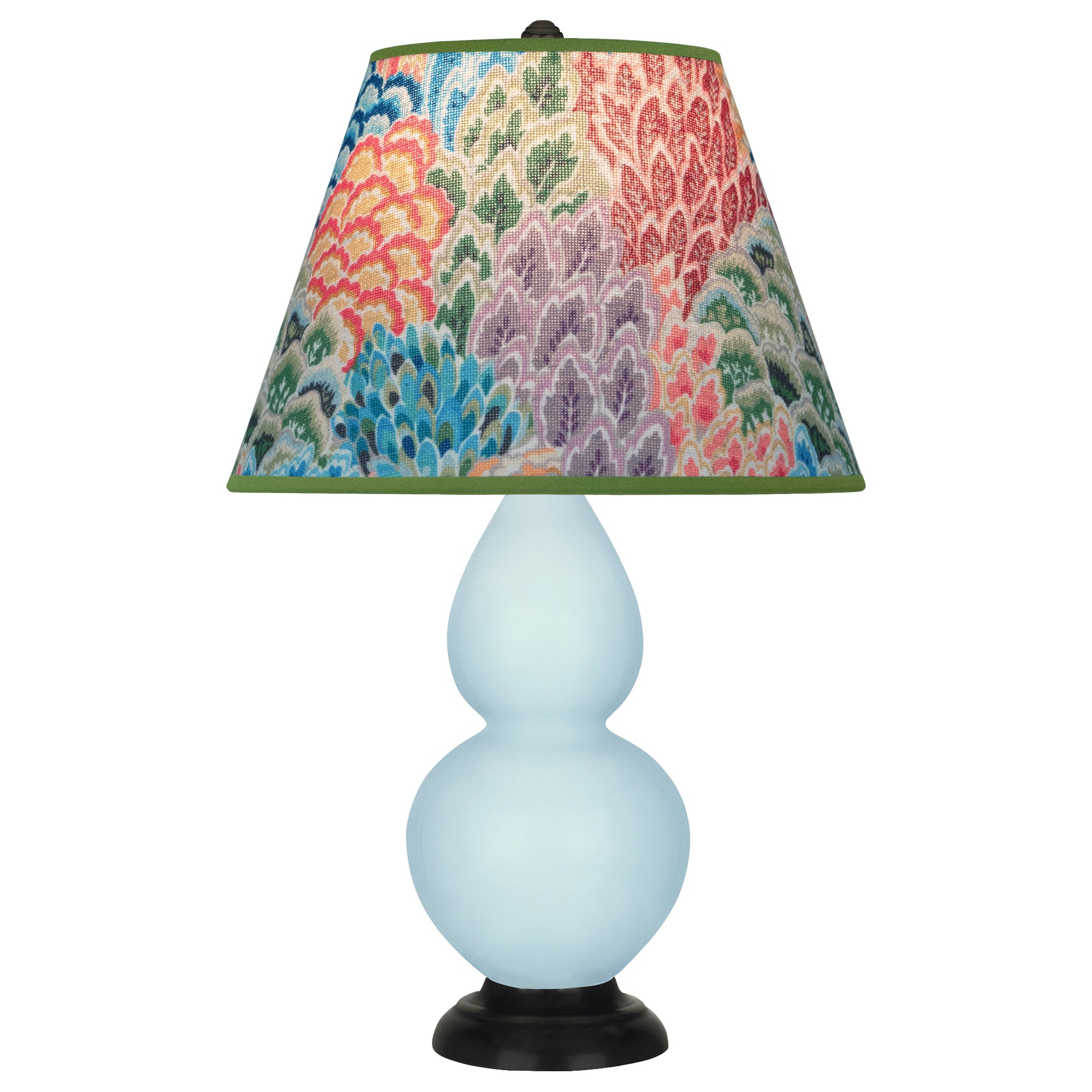 1656S | Baby Blue Small Double Gourd Accent Lamp