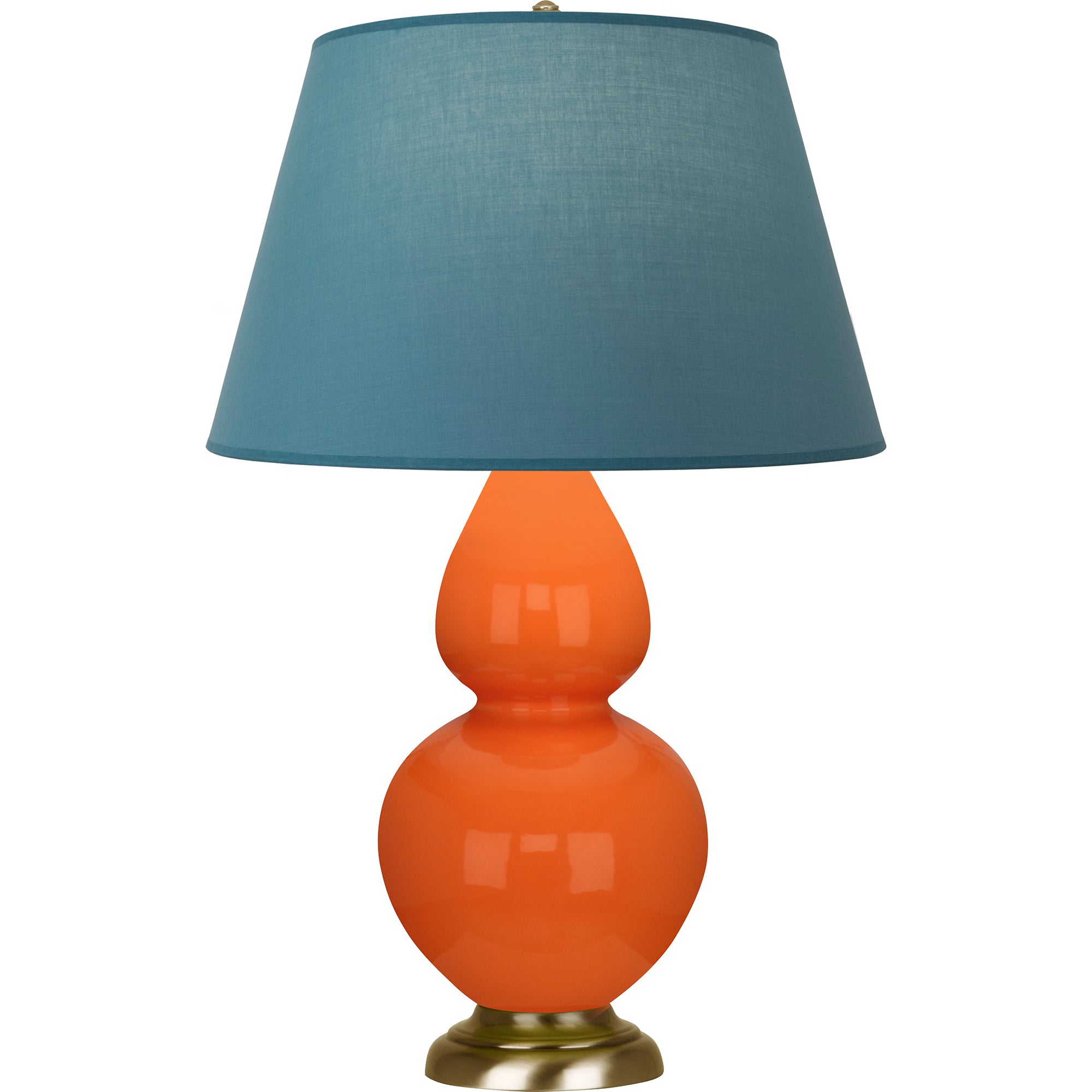 1665B | Pumpkin Double Gourd Table Lamp