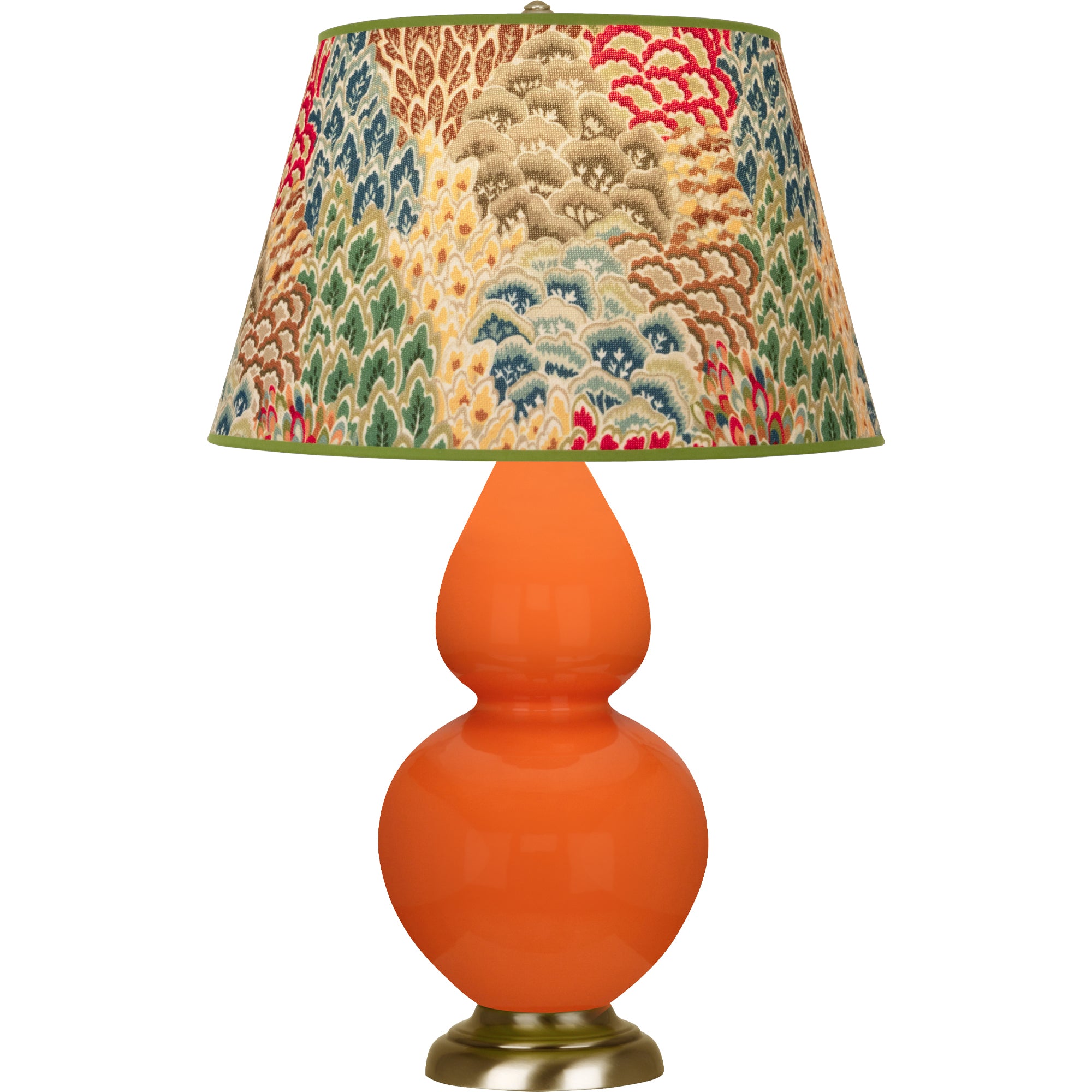 1665F | Pumpkin Double Gourd Table Lamp