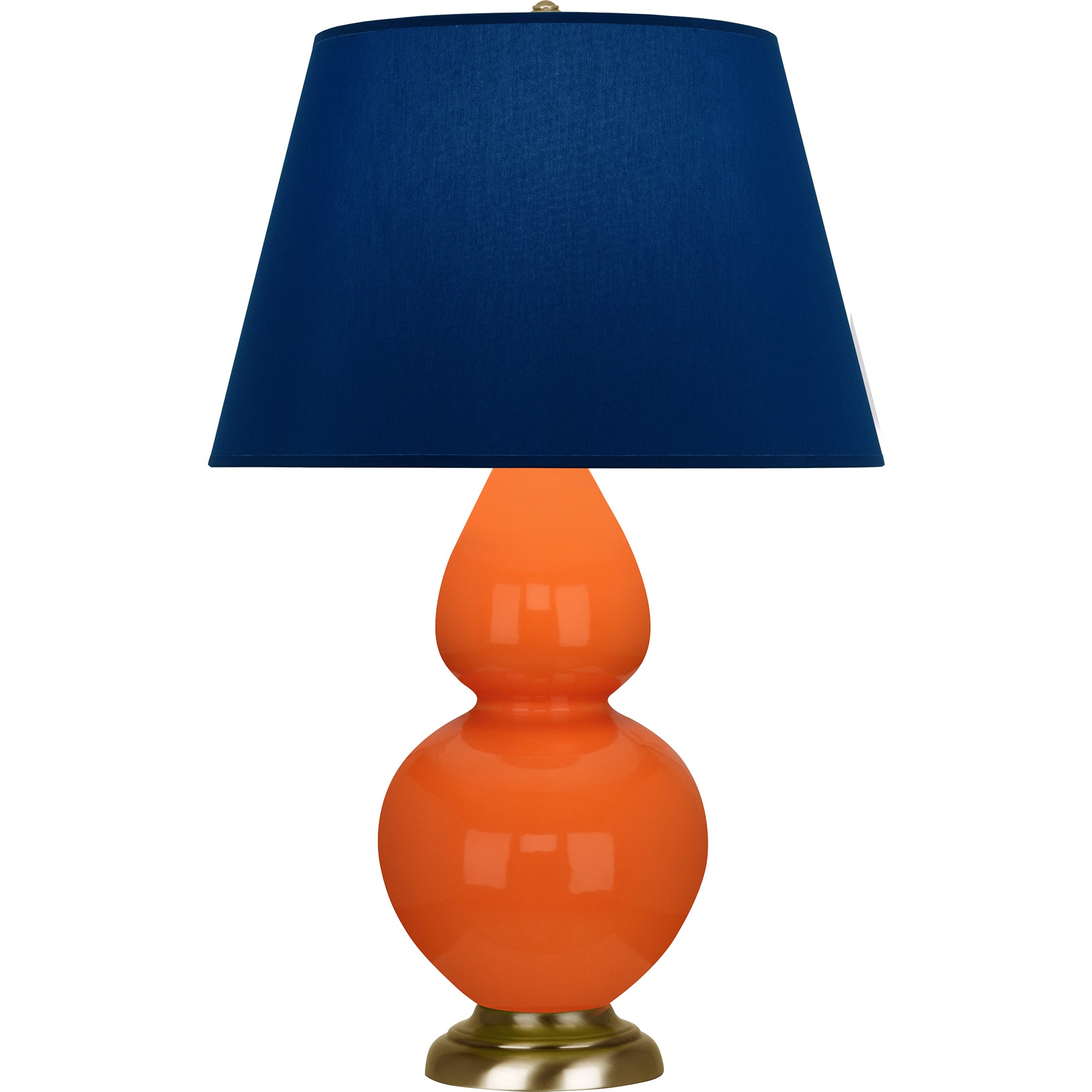 1665N | Pumpkin Double Gourd Table Lamp