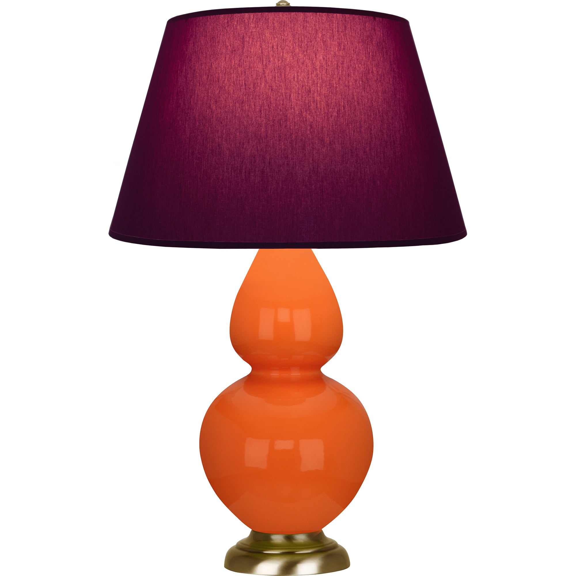 1665P | Pumpkin Double Gourd Table Lamp
