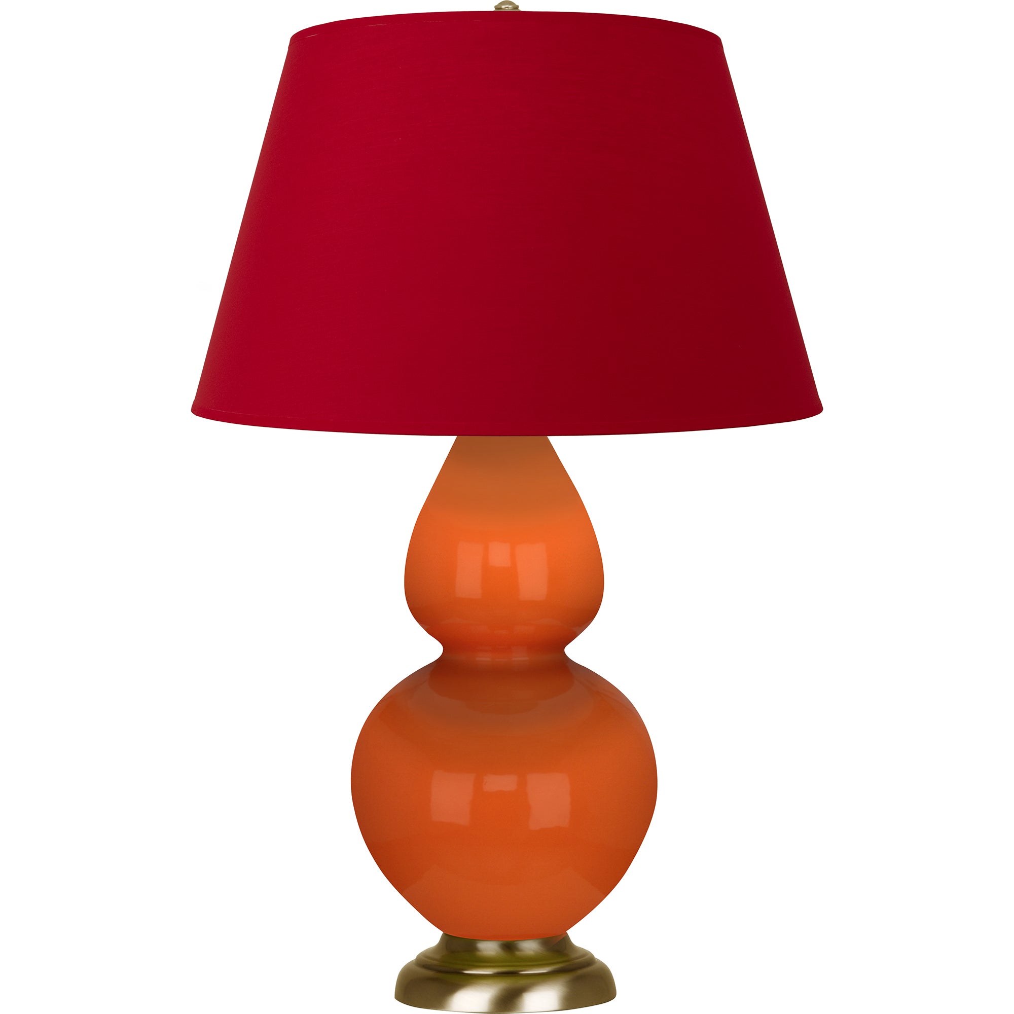 1665R | Pumpkin Double Gourd Table Lamp