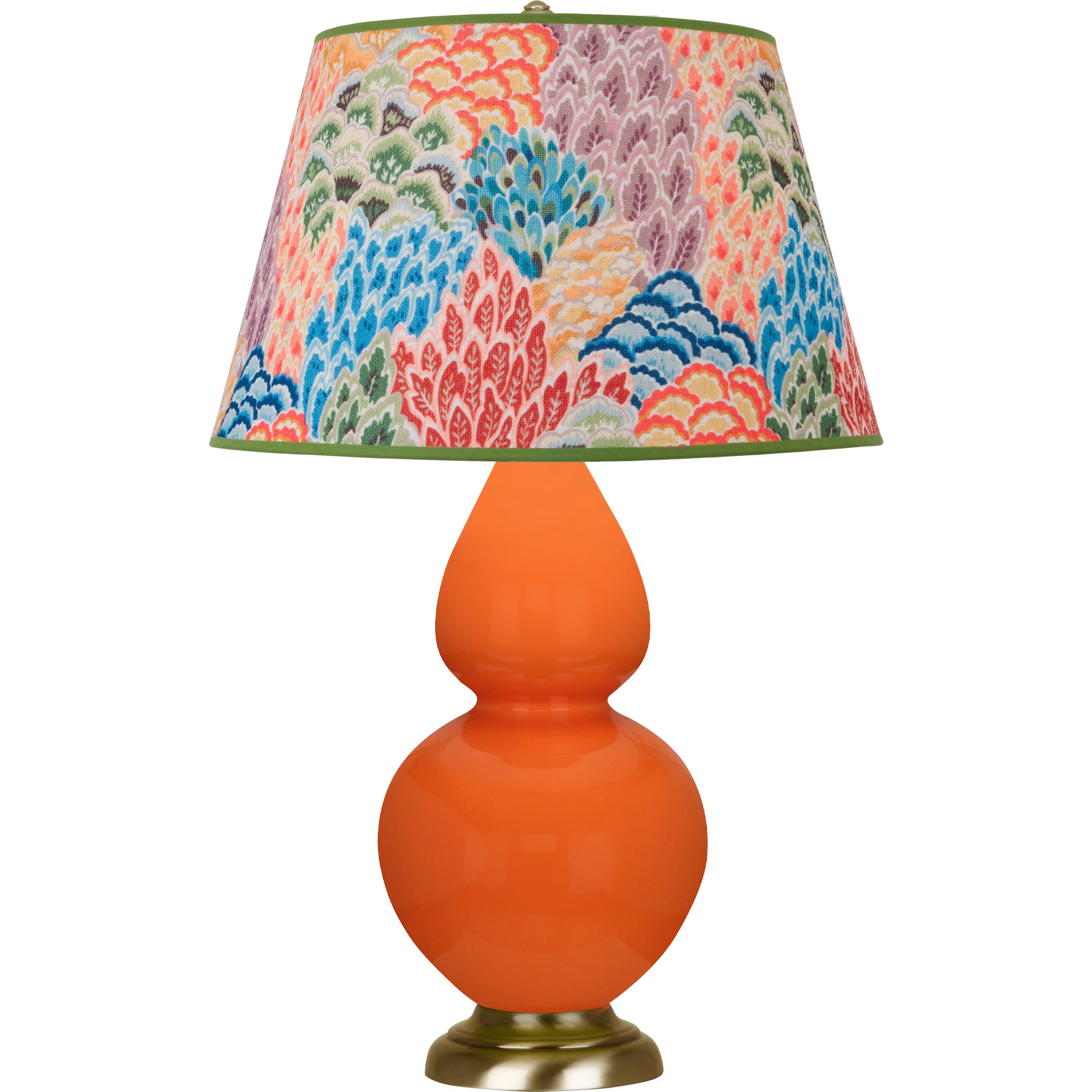 1665S | Pumpkin Double Gourd Table Lamp