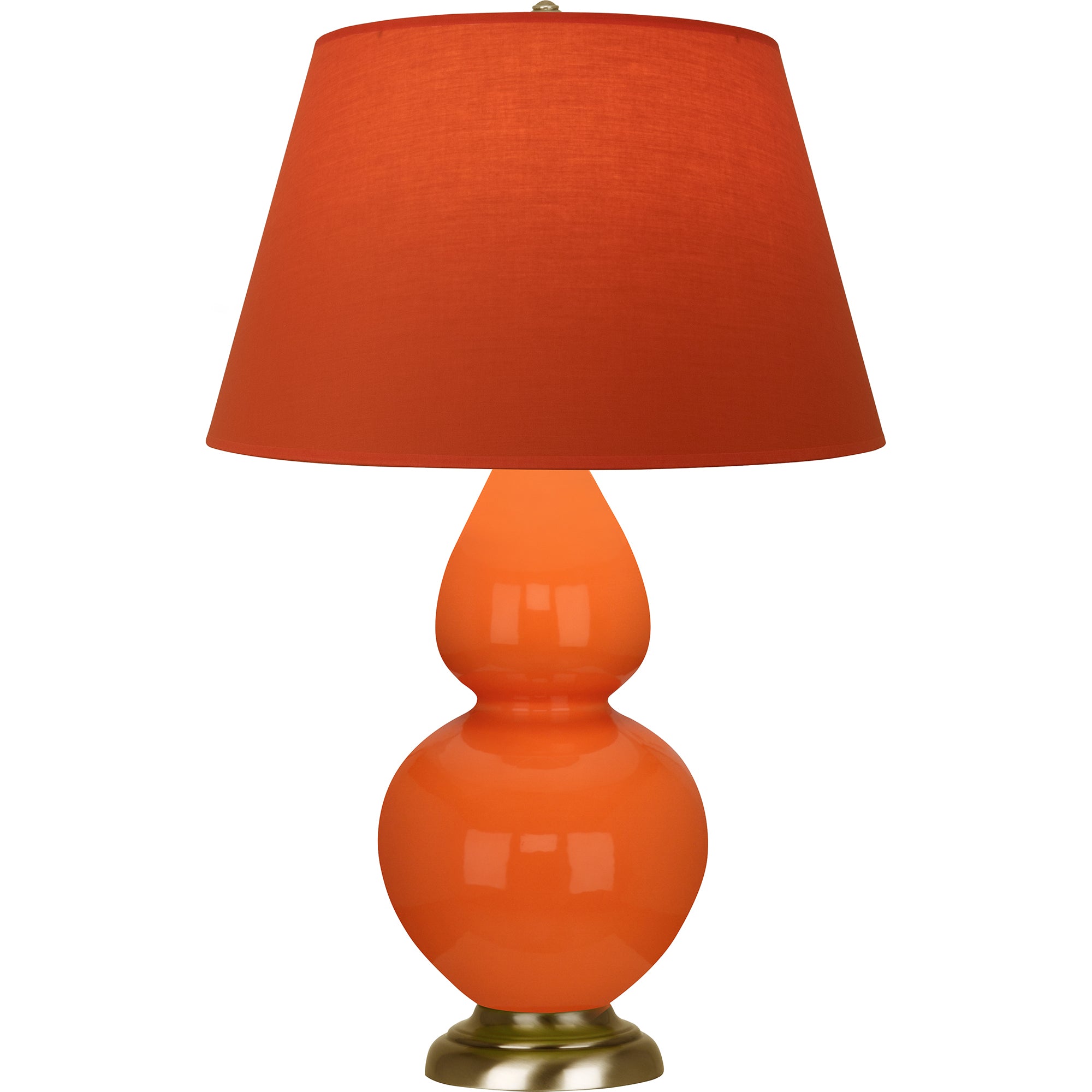 1665T | Pumpkin Double Gourd Table Lamp