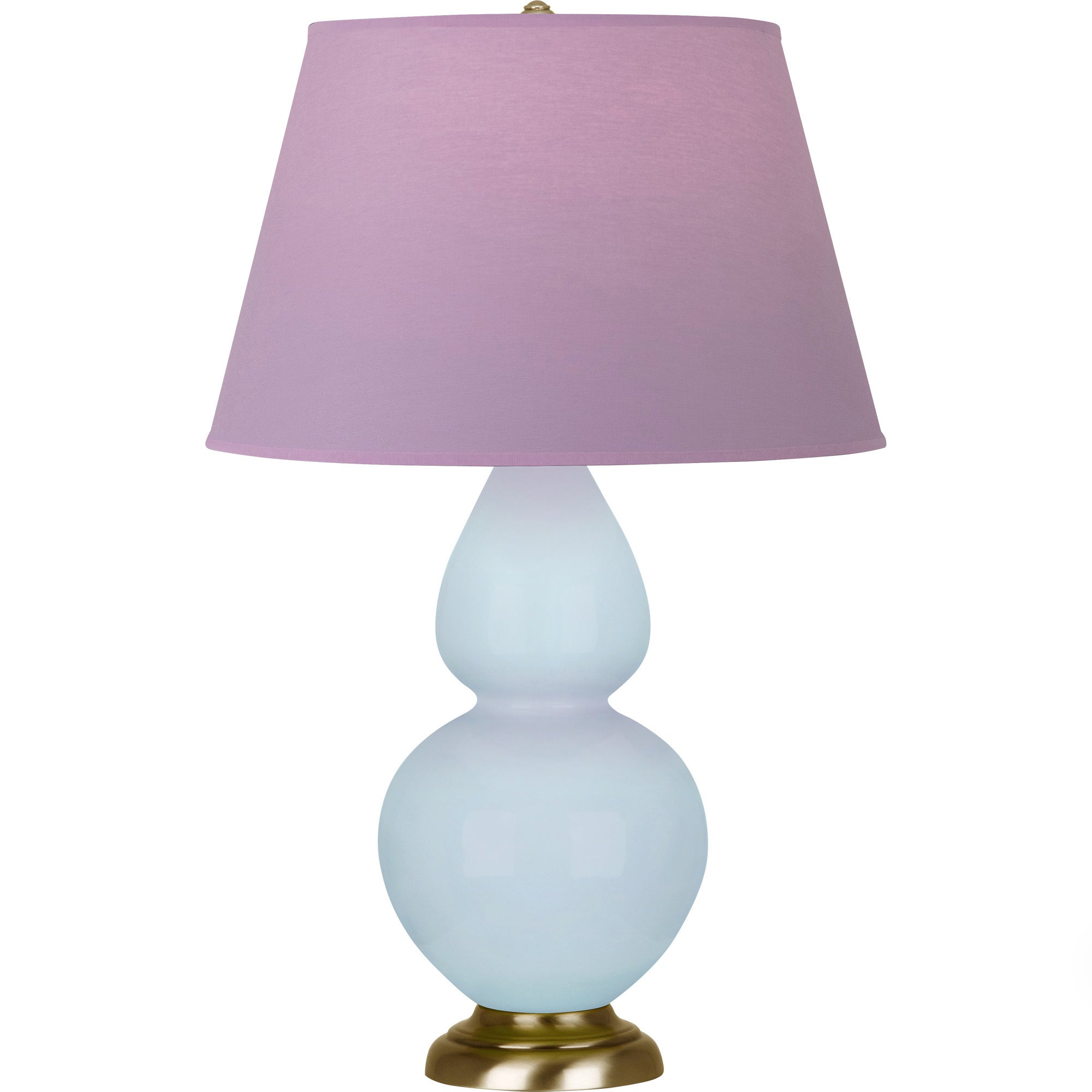 1666L | Baby Blue Double Gourd Table Lamp