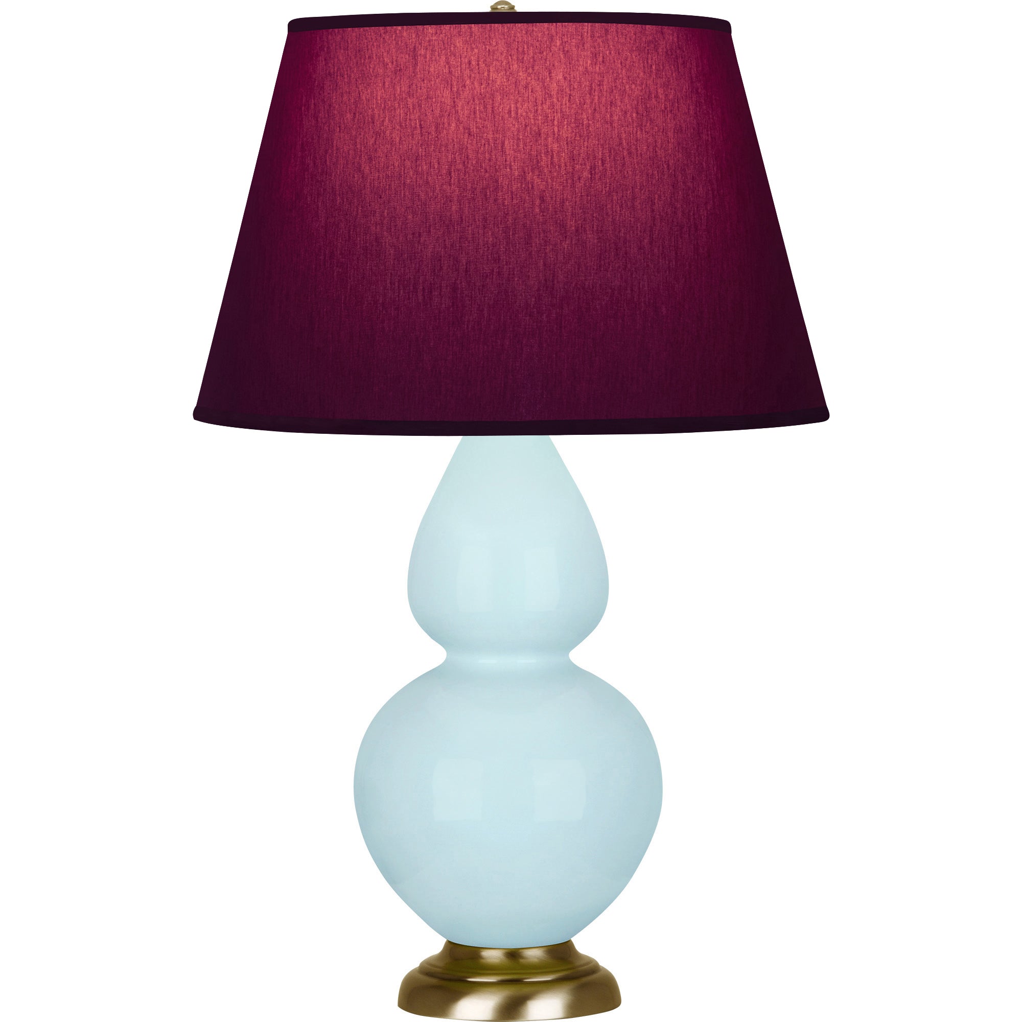 1666P | Baby Blue Double Gourd Table Lamp