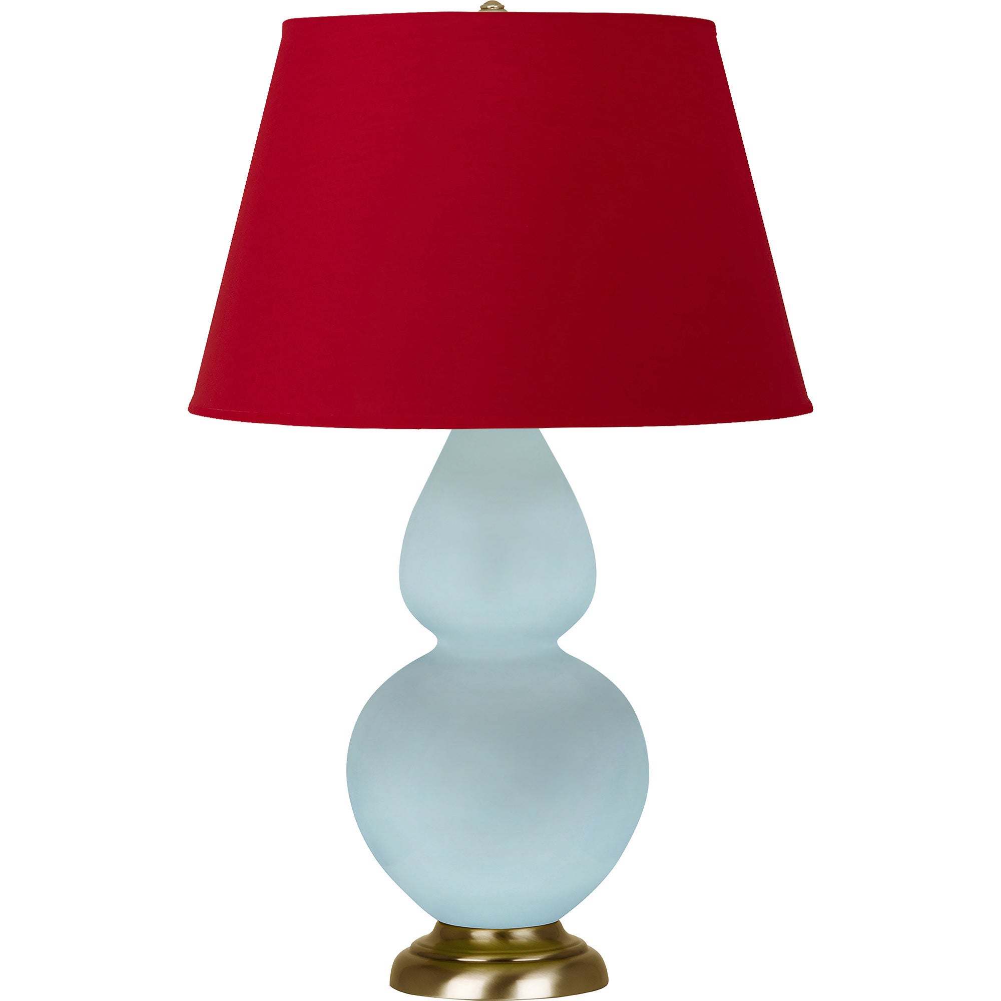 1666R | Baby Blue Double Gourd Table Lamp