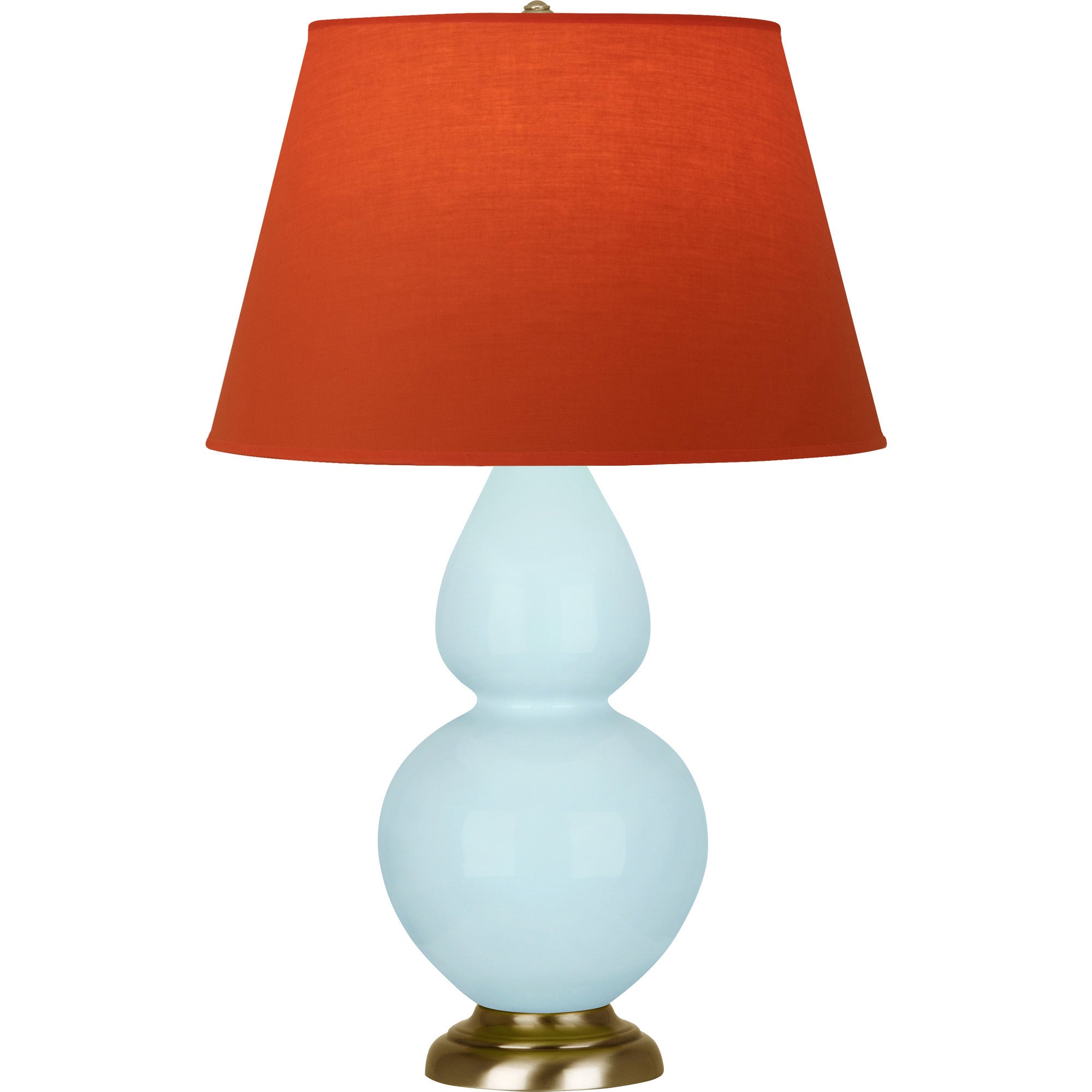 1666T | Baby Blue Double Gourd Table Lamp