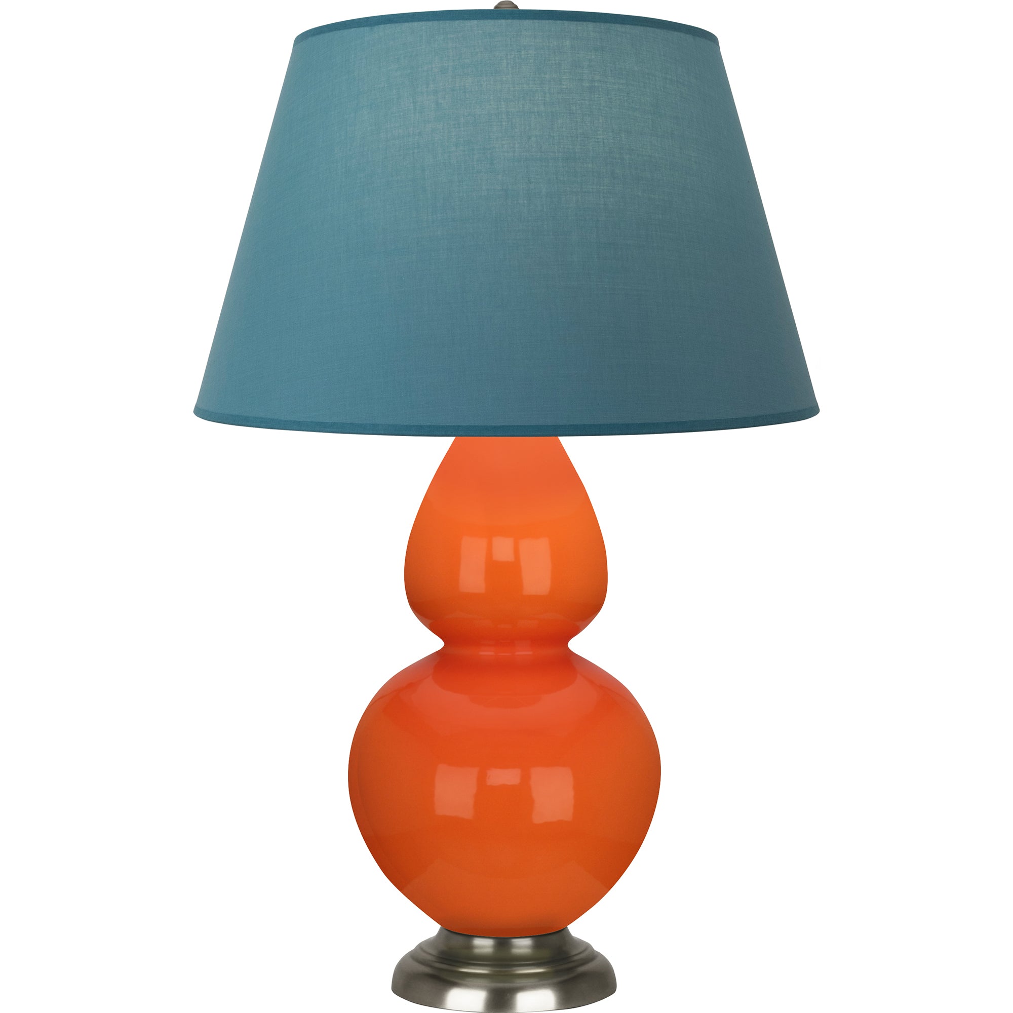 1675B | Pumpkin Double Gourd Table Lamp
