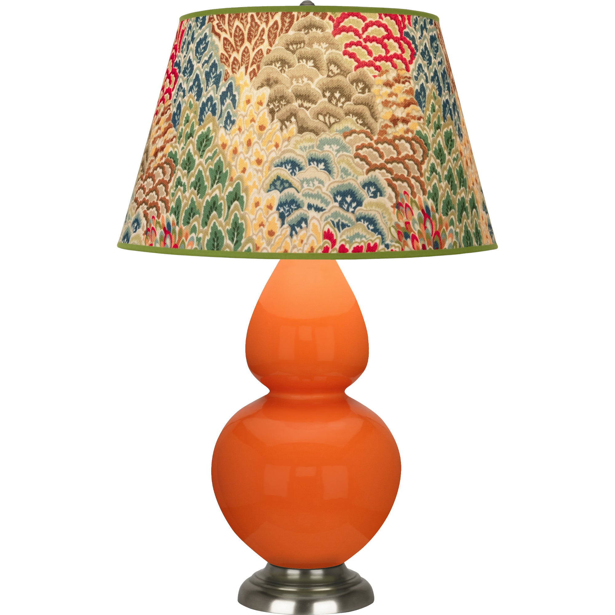 1675F | Pumpkin Double Gourd Table Lamp