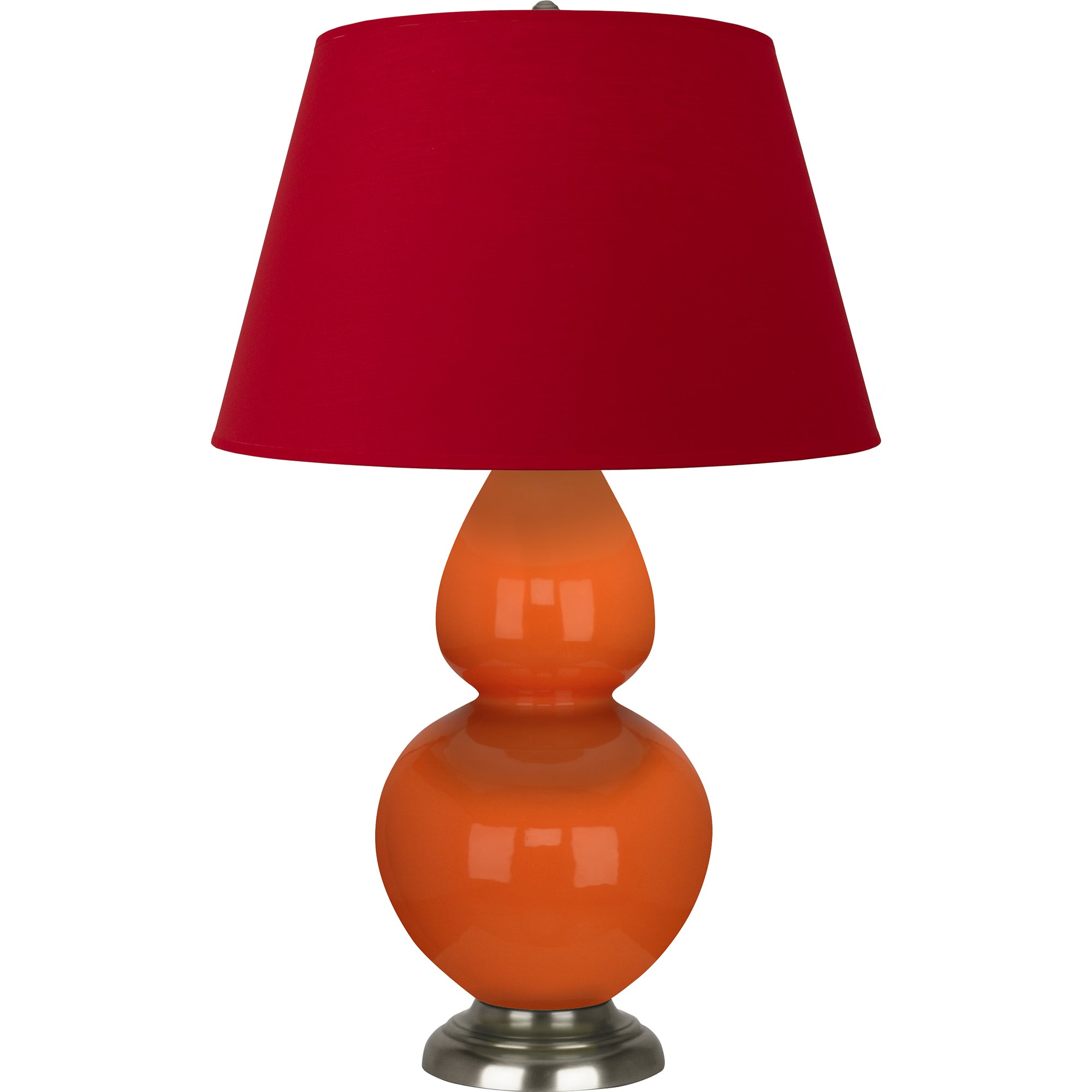 1675R | Pumpkin Double Gourd Table Lamp
