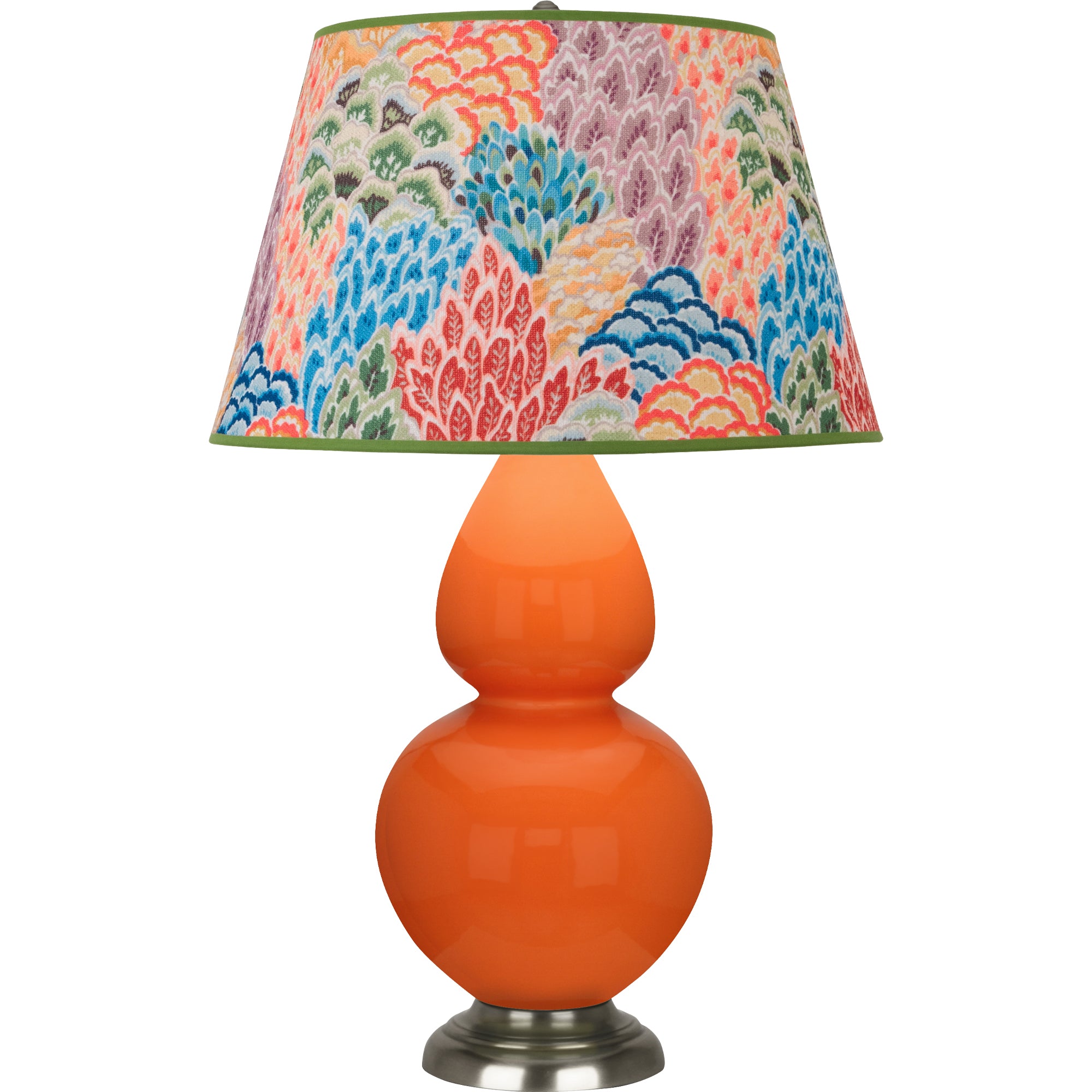 1675S | Pumpkin Double Gourd Table Lamp