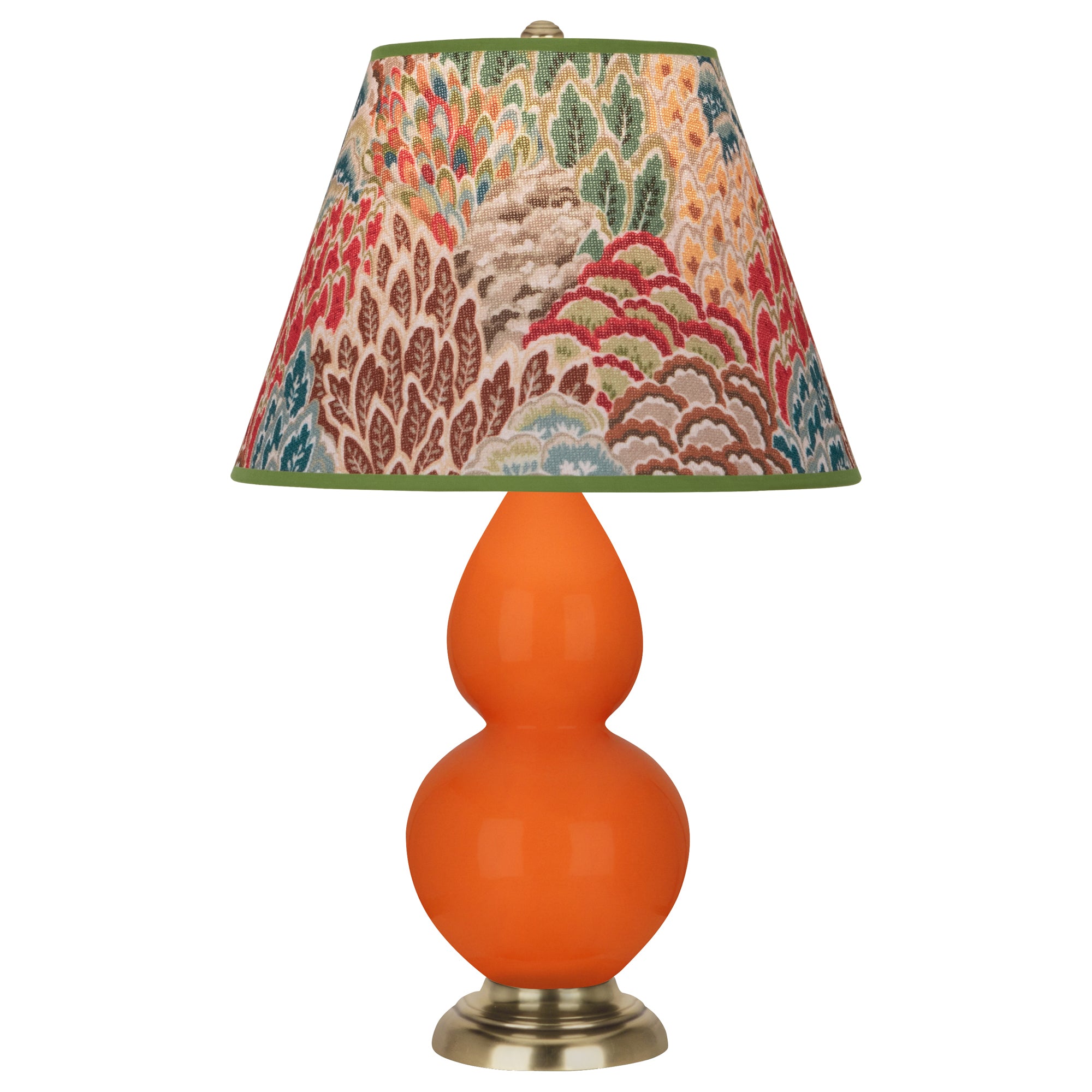 1685F | Pumpkin Small Double Gourd Accent Lamp