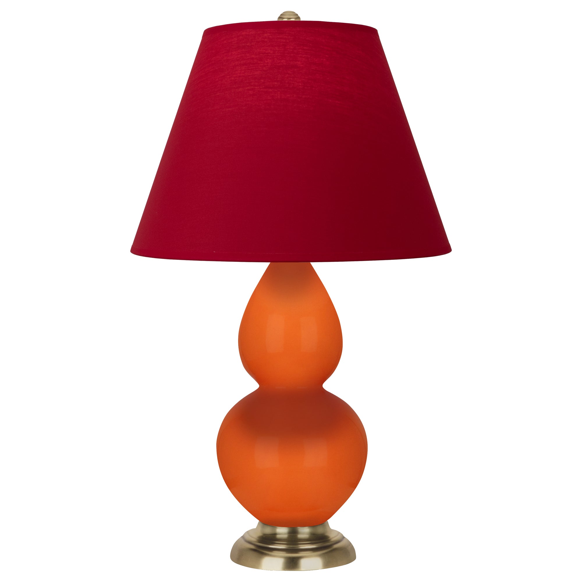 1685R | Pumpkin Small Double Gourd Accent Lamp