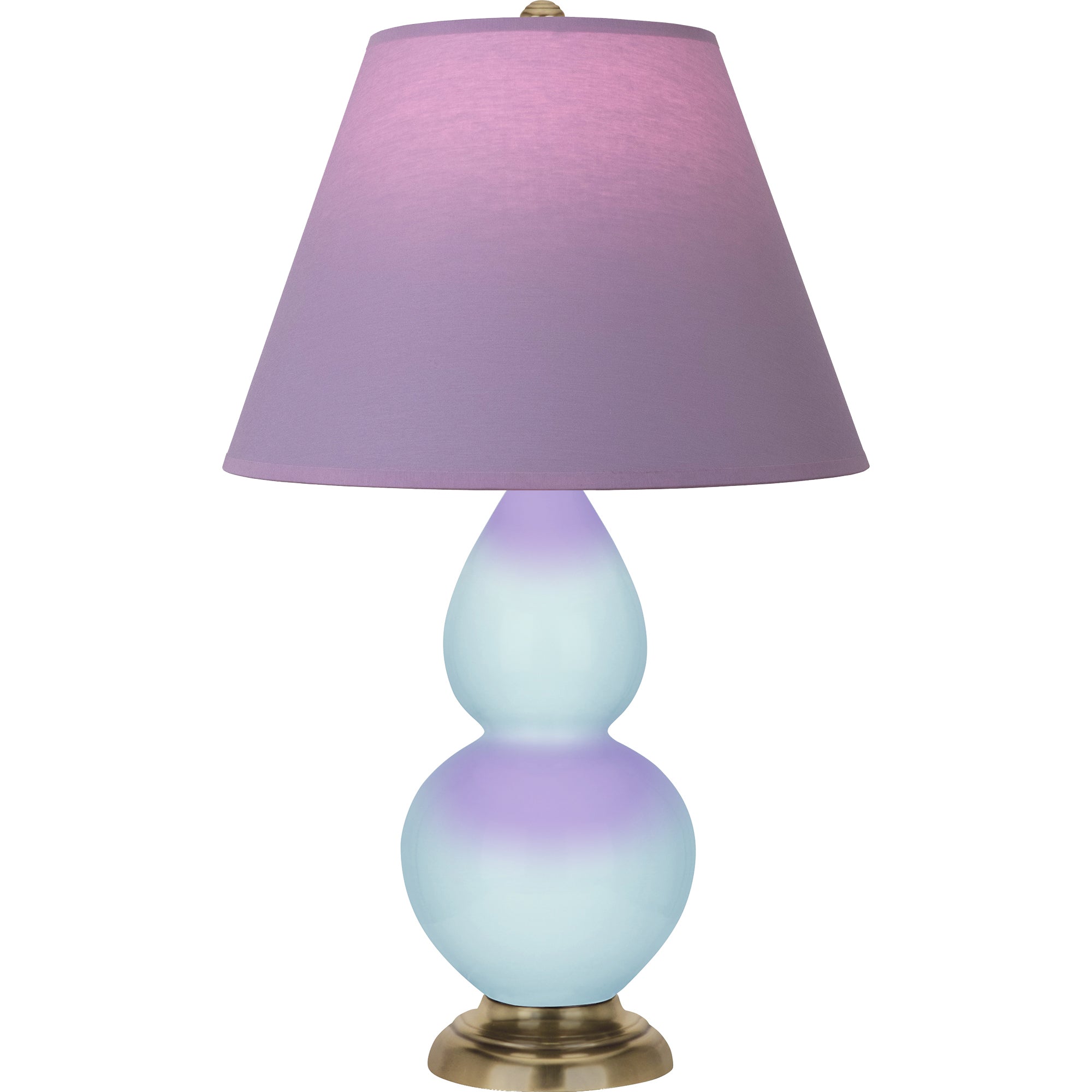 1689L | Baby Blue Small Double Gourd Accent Lamp