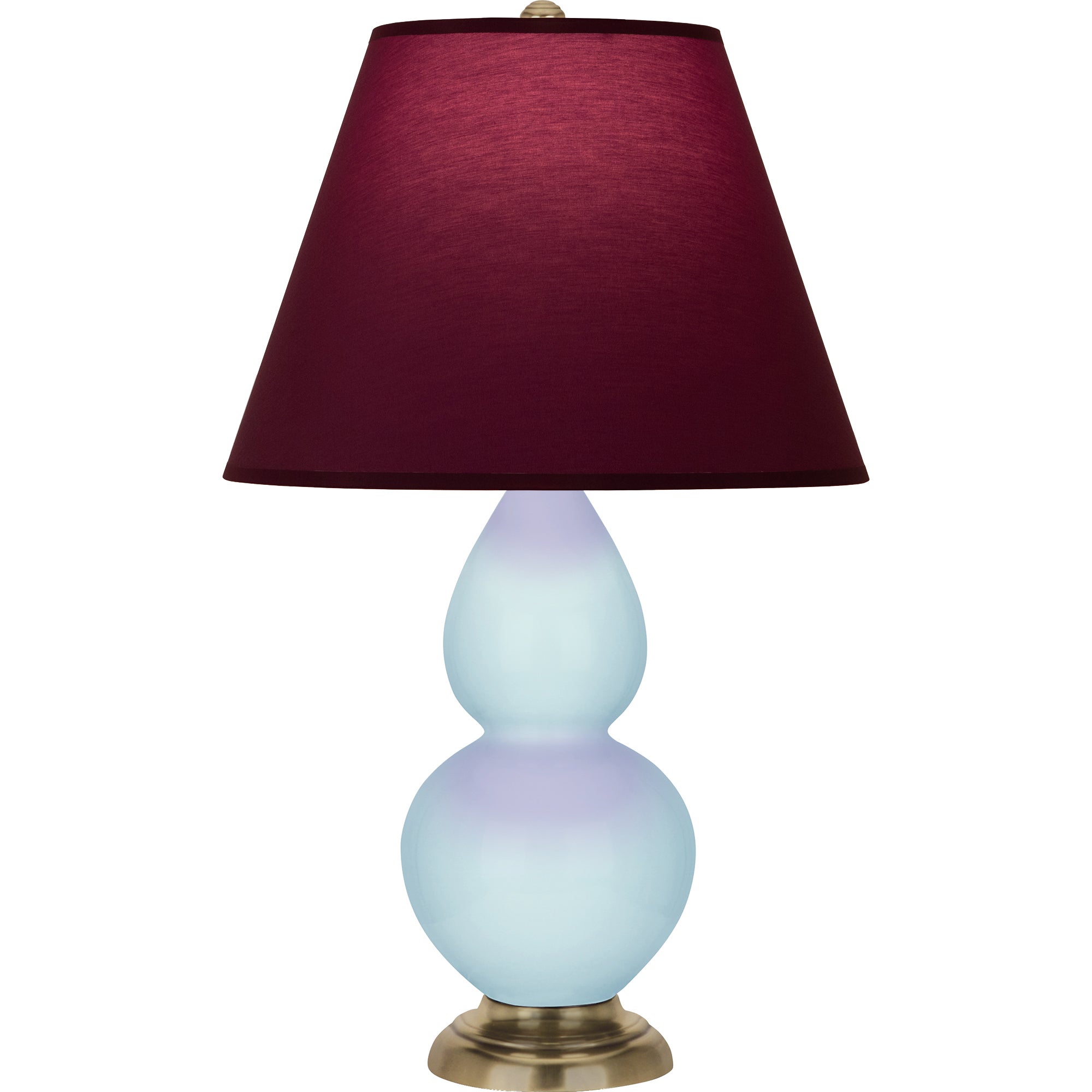1689P | Baby Blue Small Double Gourd Accent Lamp