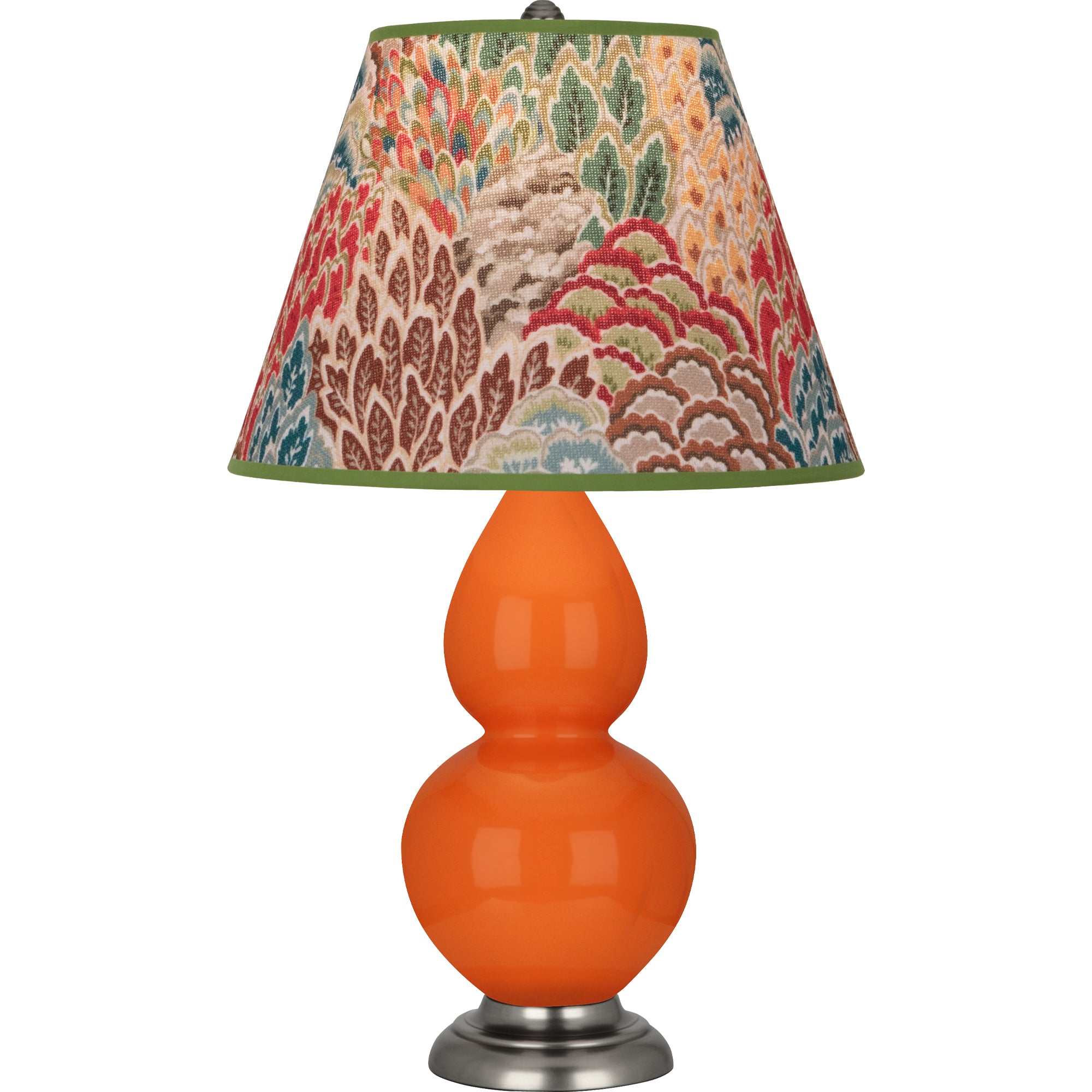1695F | Pumpkin Small Double Gourd Accent Lamp