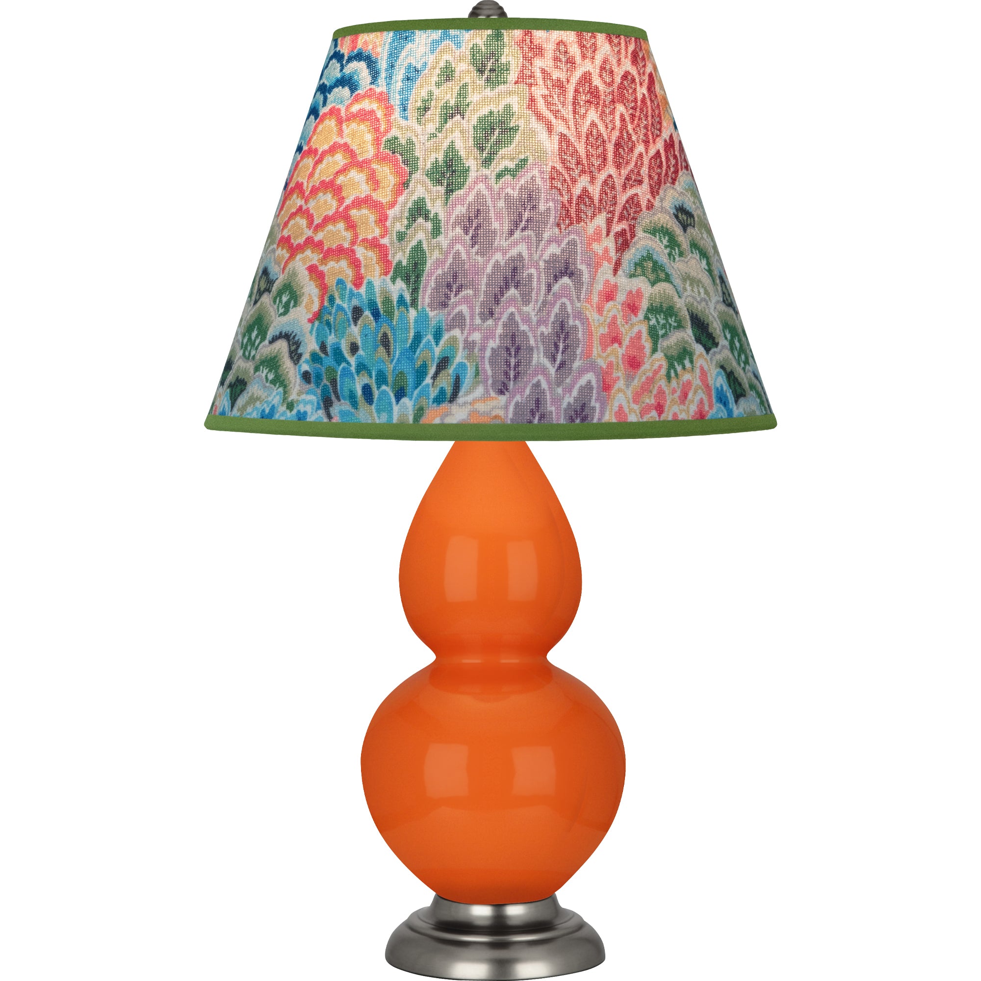 1695S | Pumpkin Small Double Gourd Accent Lamp