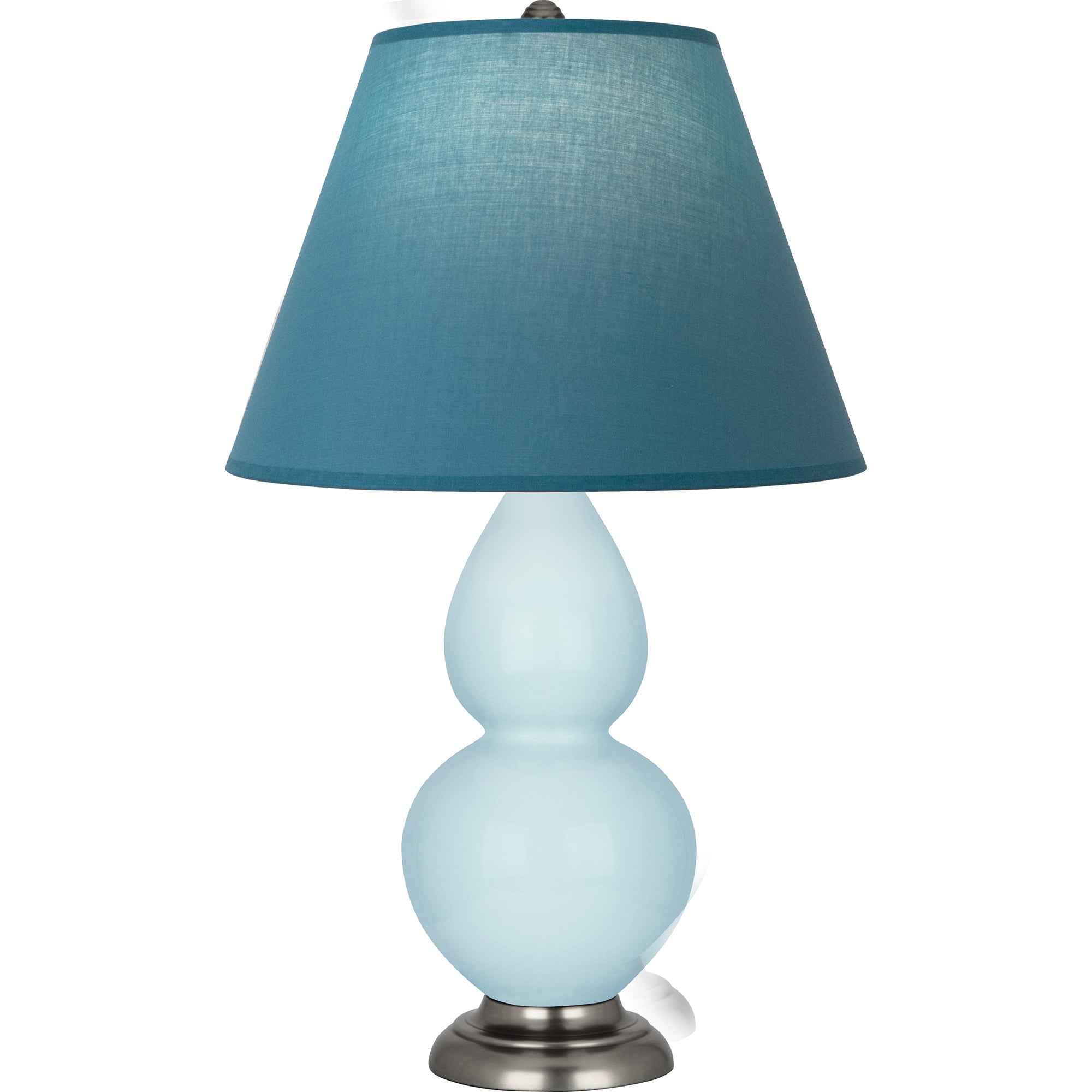 1696B | Baby Blue Small Double Gourd Accent Lamp