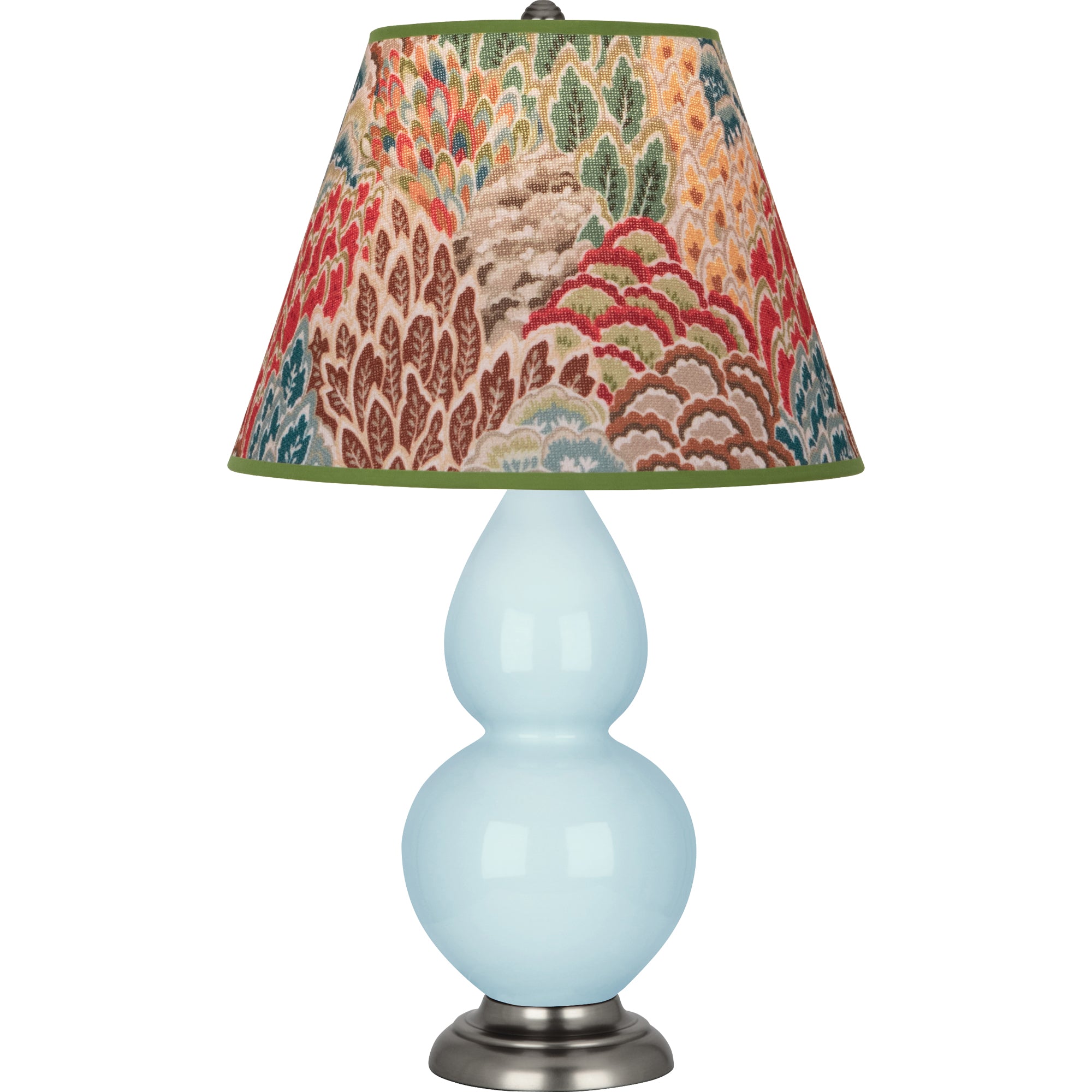 1696F | Baby Blue Small Double Gourd Accent Lamp