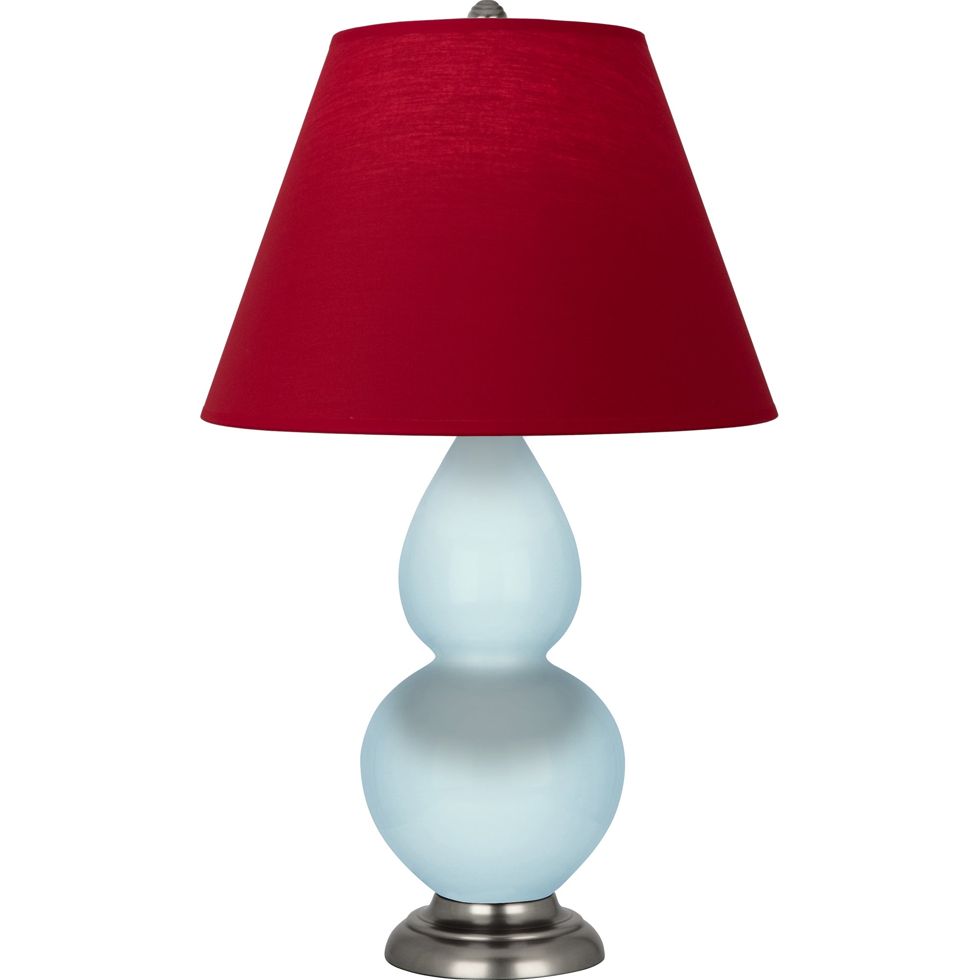 1696R | Baby Blue Small Double Gourd Accent Lamp
