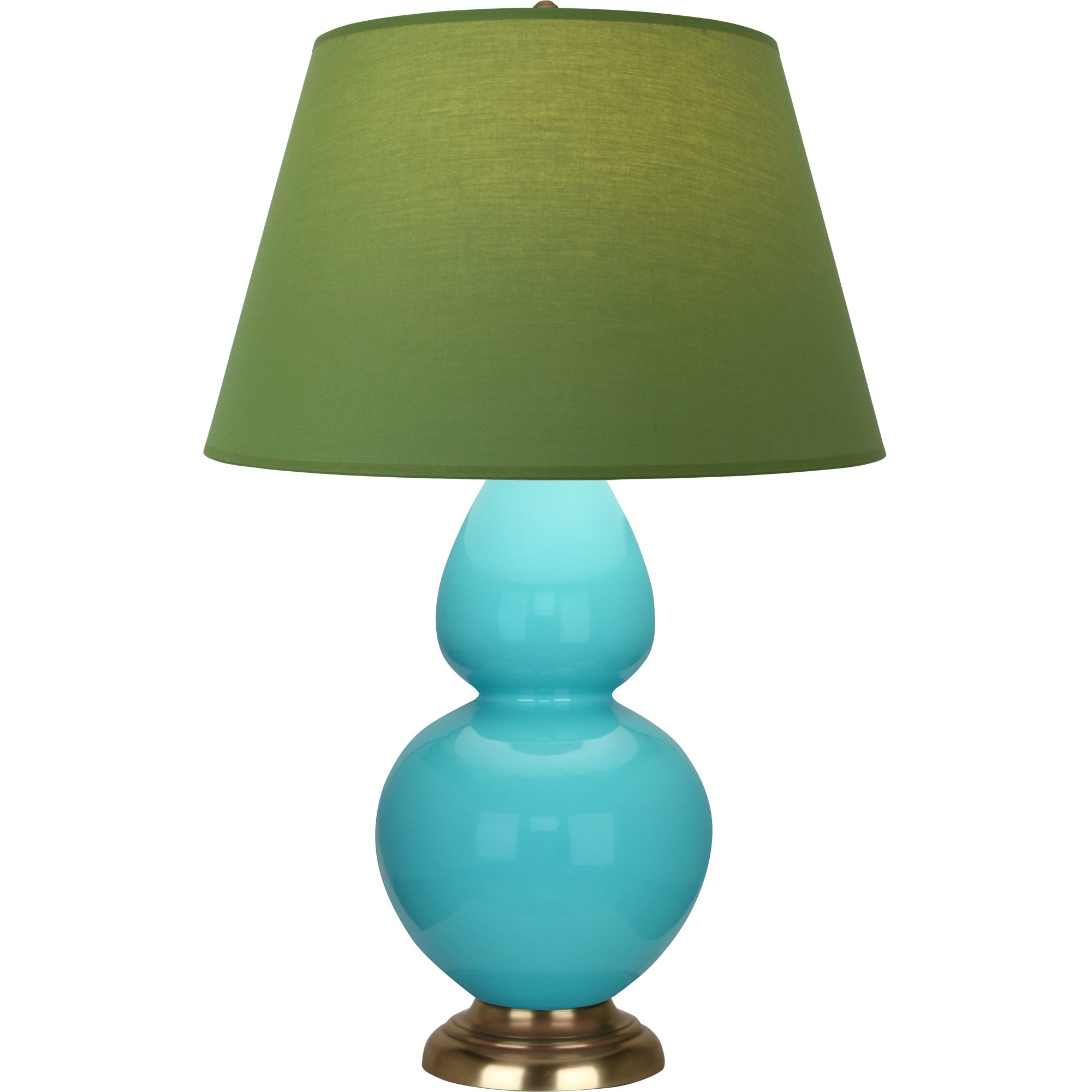 1740G | Egg Blue Double Gourd Table Lamp
