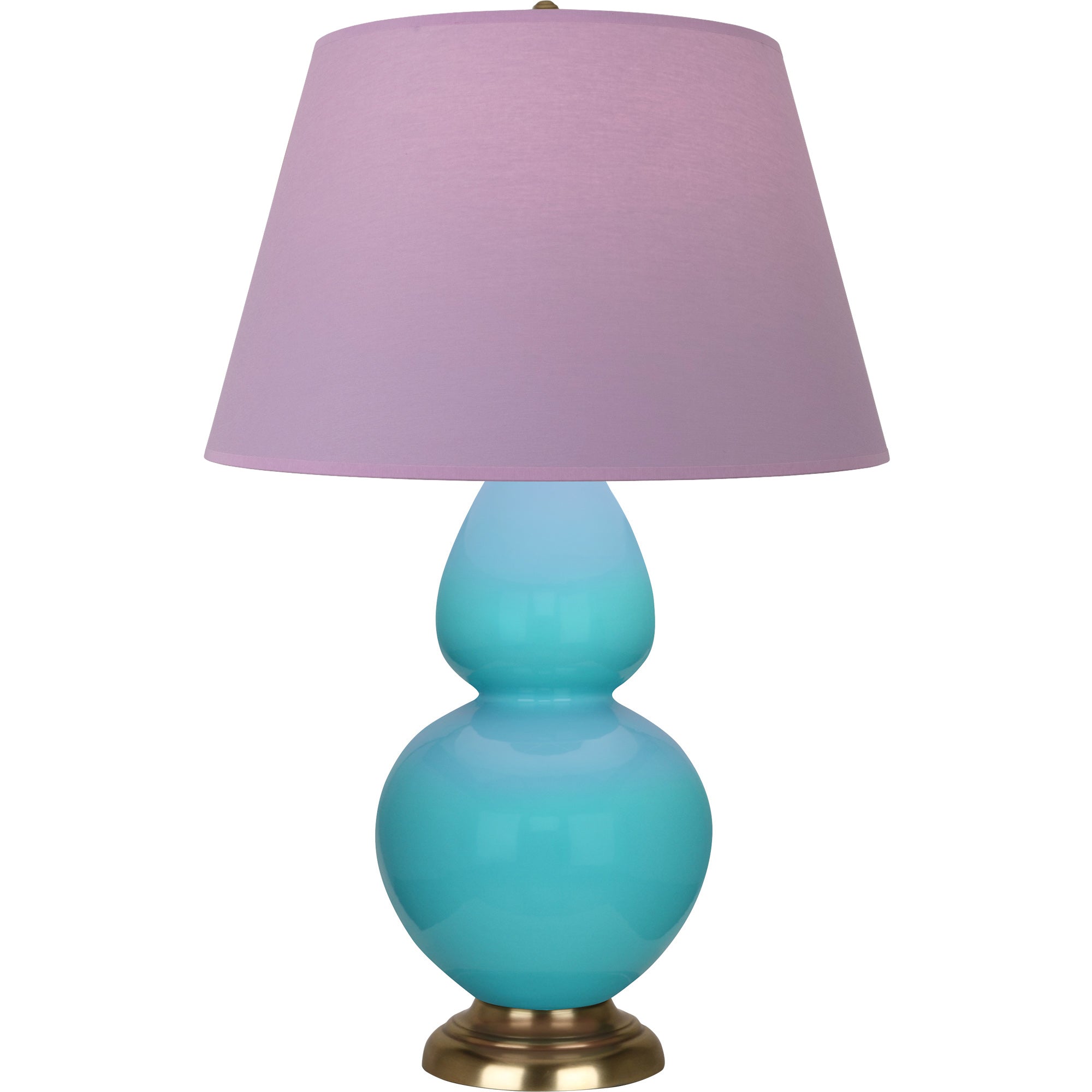 1740L | Egg Blue Double Gourd Table Lamp