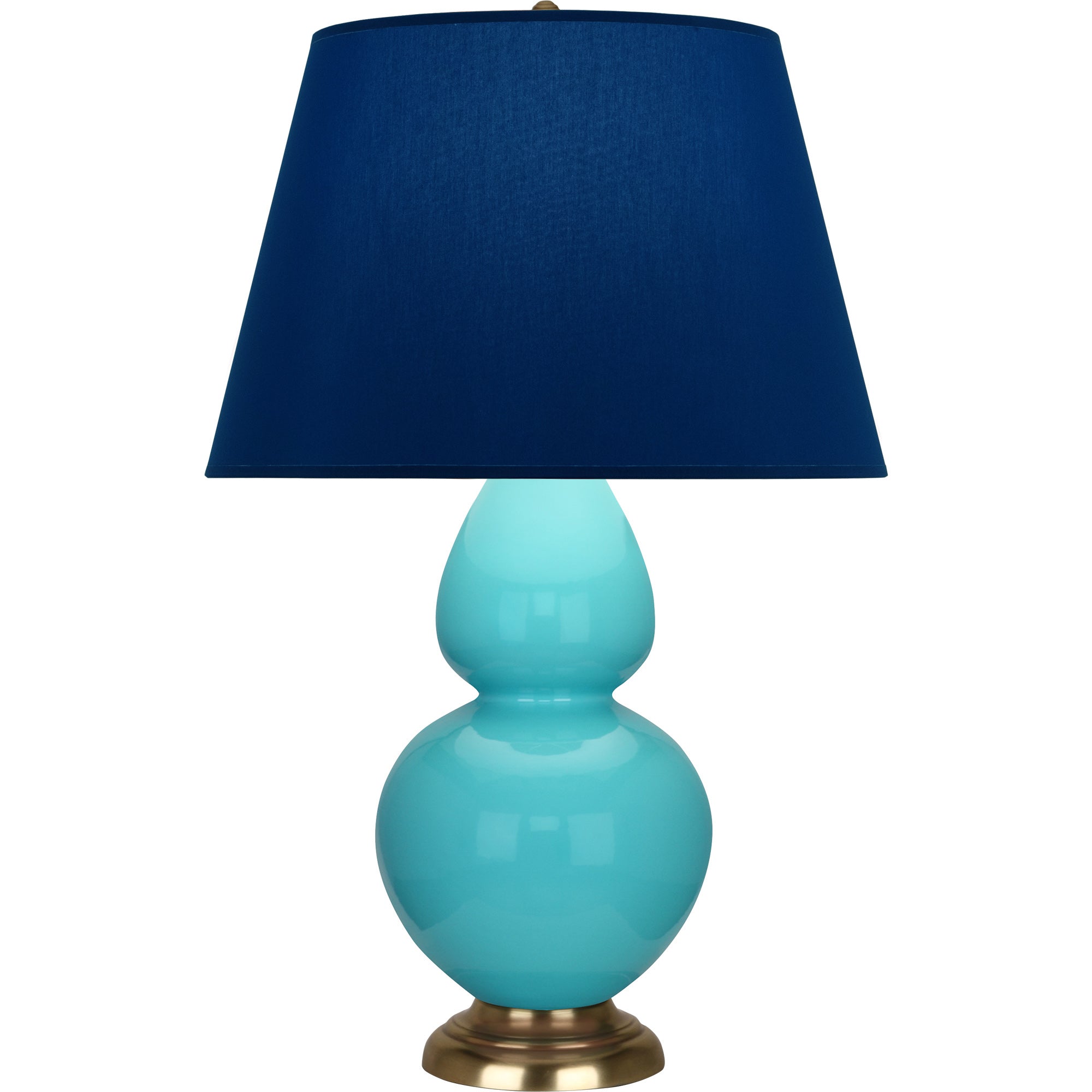 1740N | Egg Blue Double Gourd Table Lamp