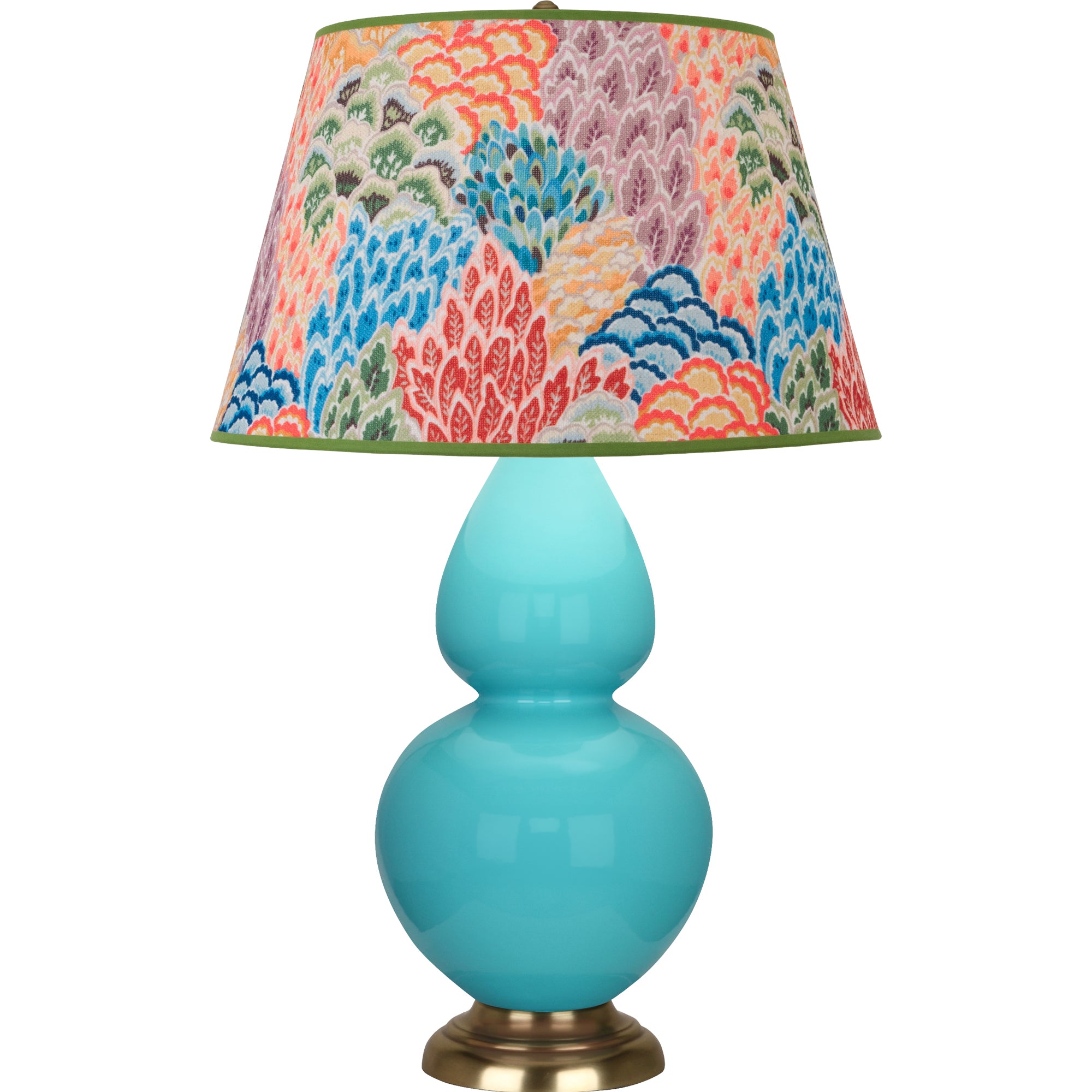 1740S | Egg Blue Double Gourd Table Lamp